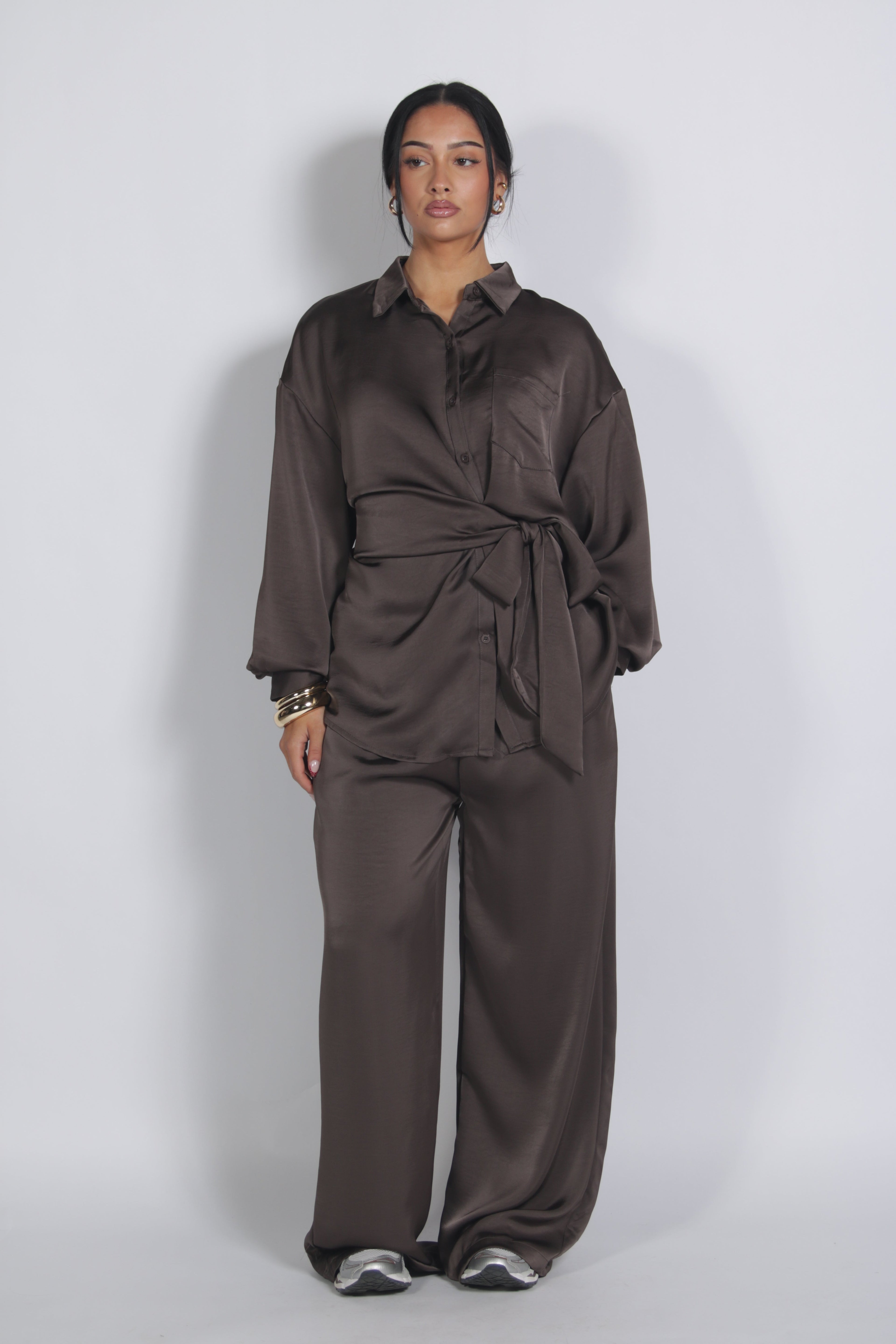 Silk set Taupe