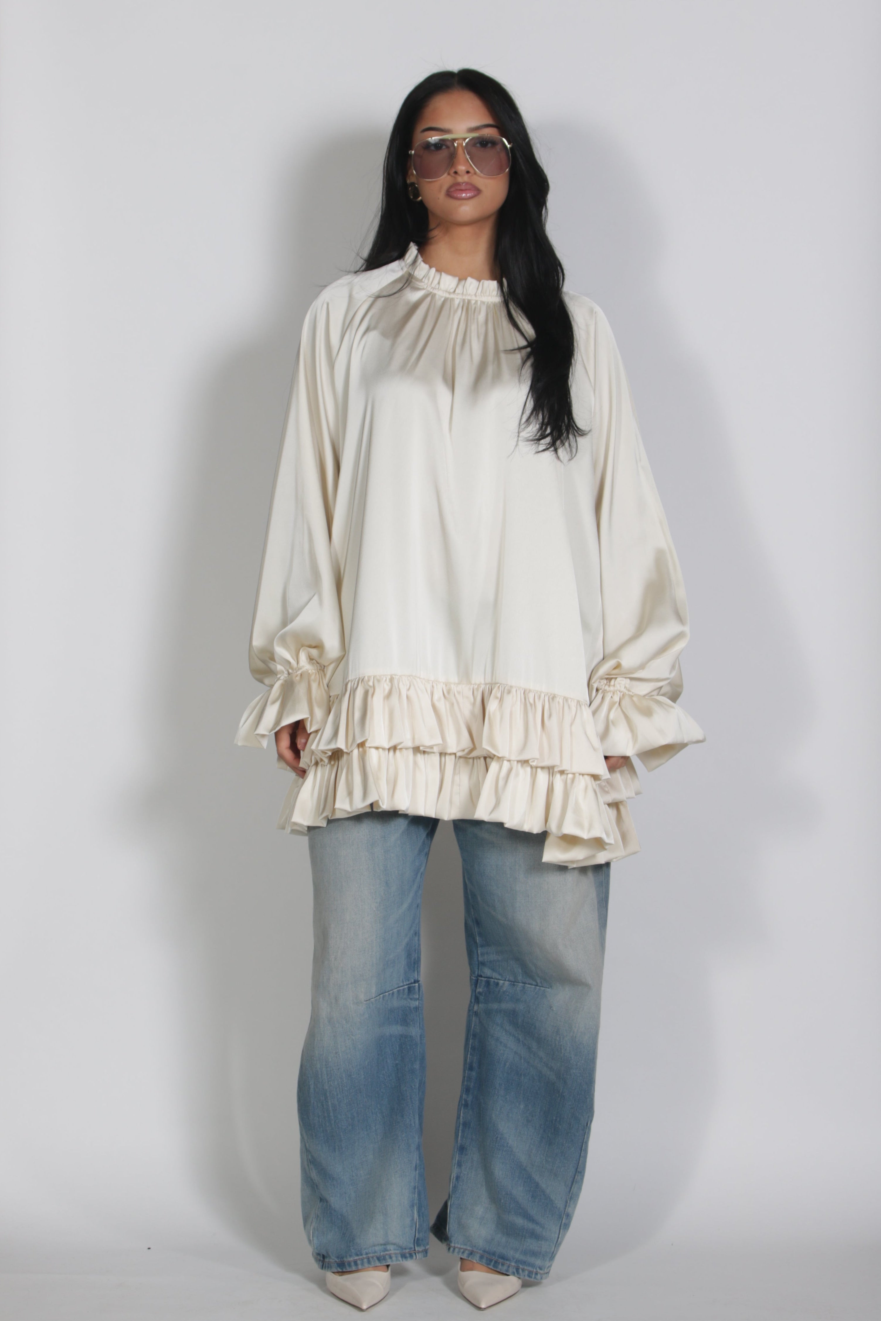 Valentina Blouse Beige