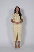 Sandra dress Yellow