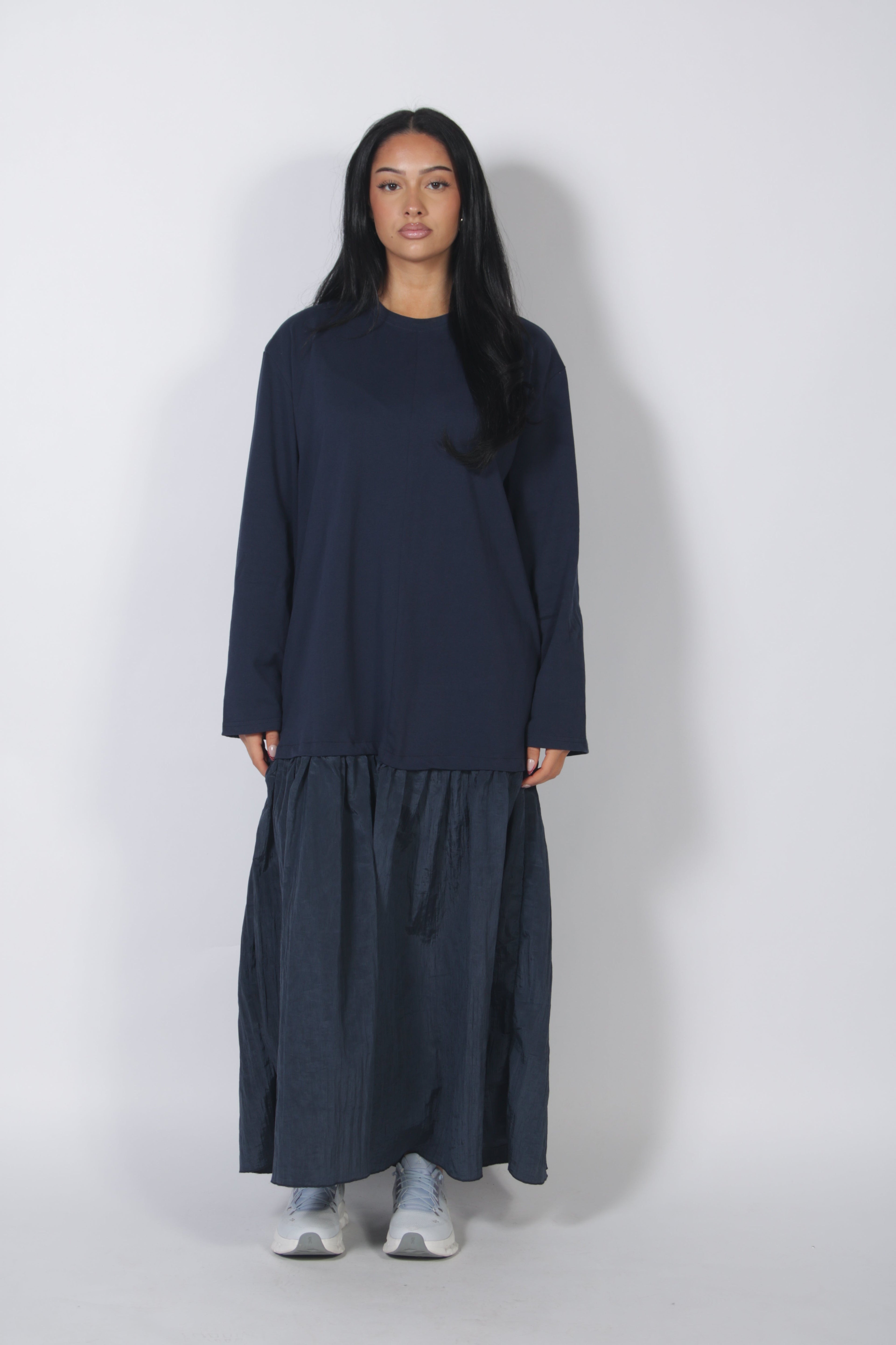 Mikki longsleeve dress Navy