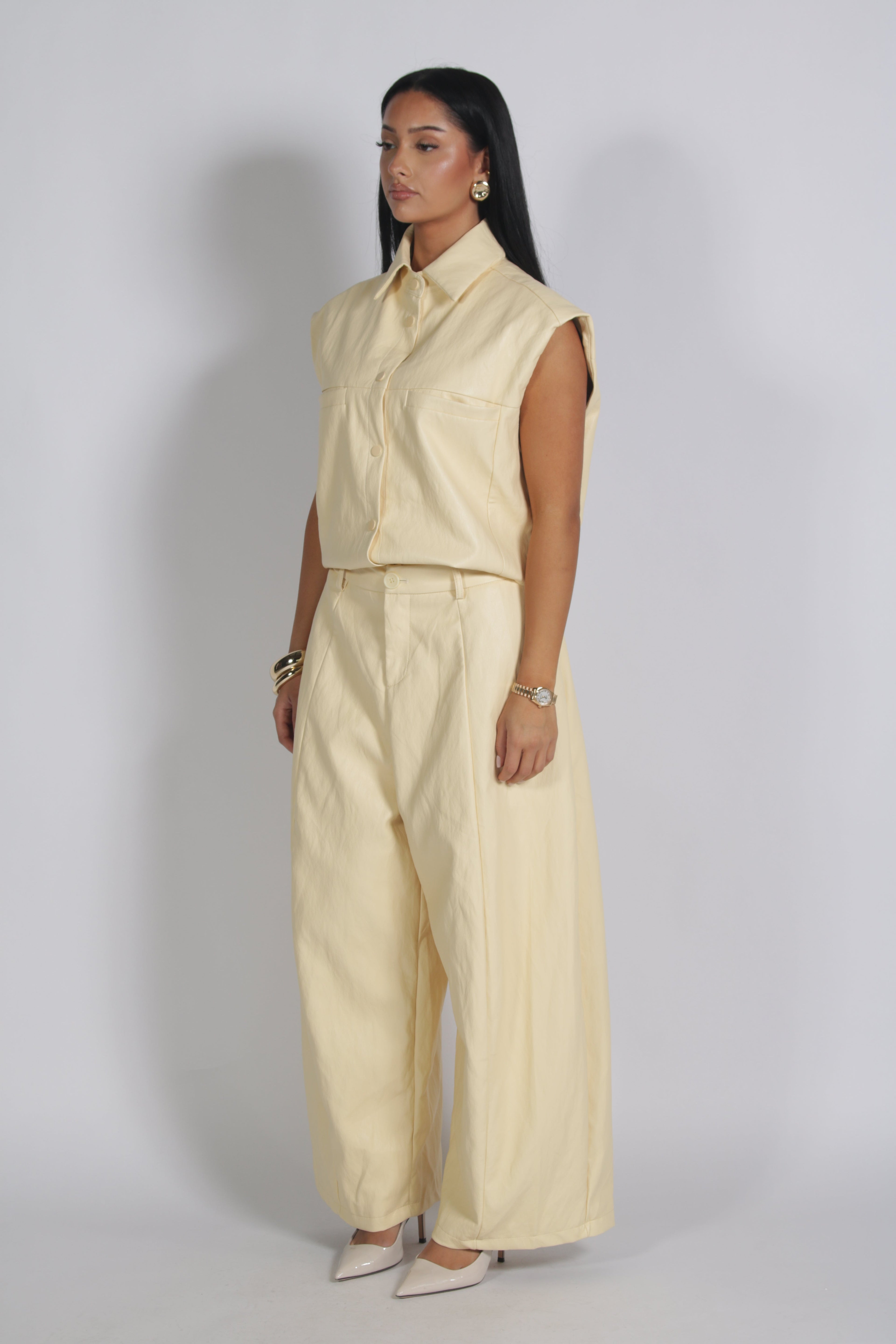Amber gilet Yellow