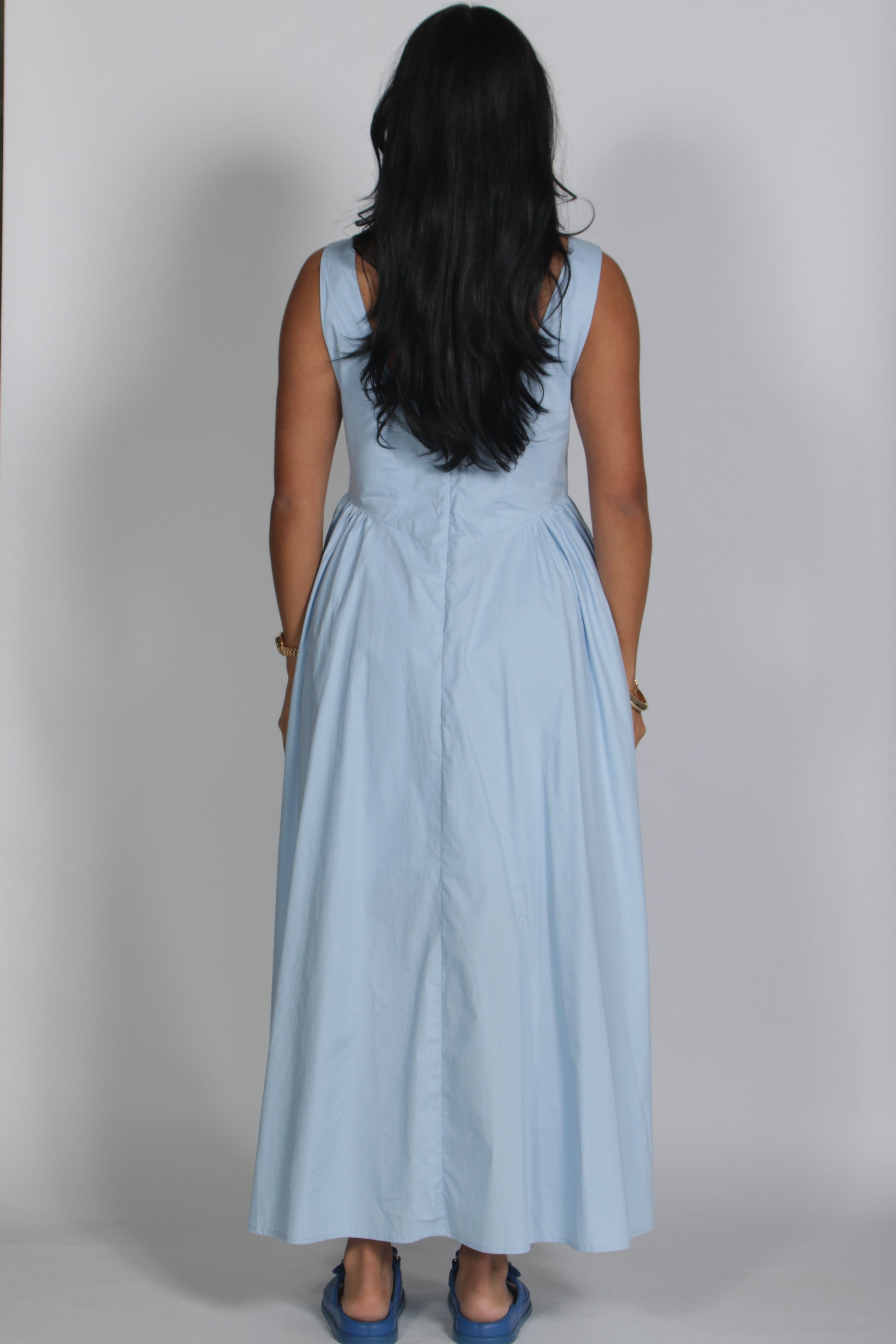 Selina Dress Blue