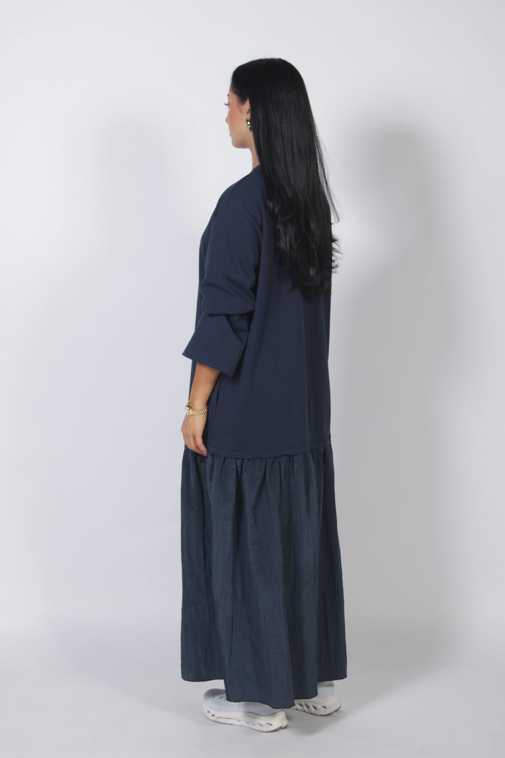 Mikki longsleeve dress Navy