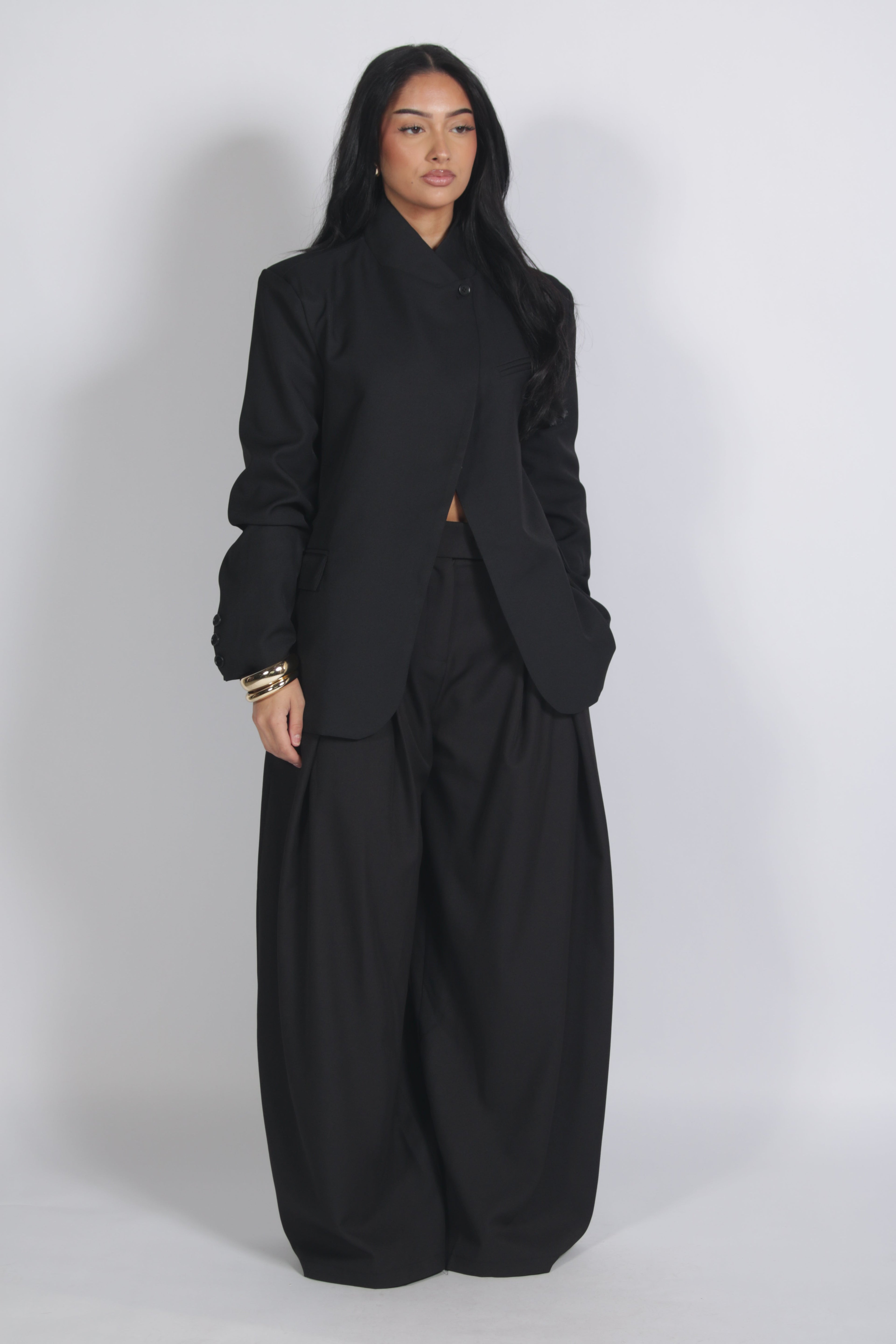 Ivy blazer Black