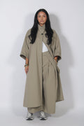 Chèrie Trench long Matcha