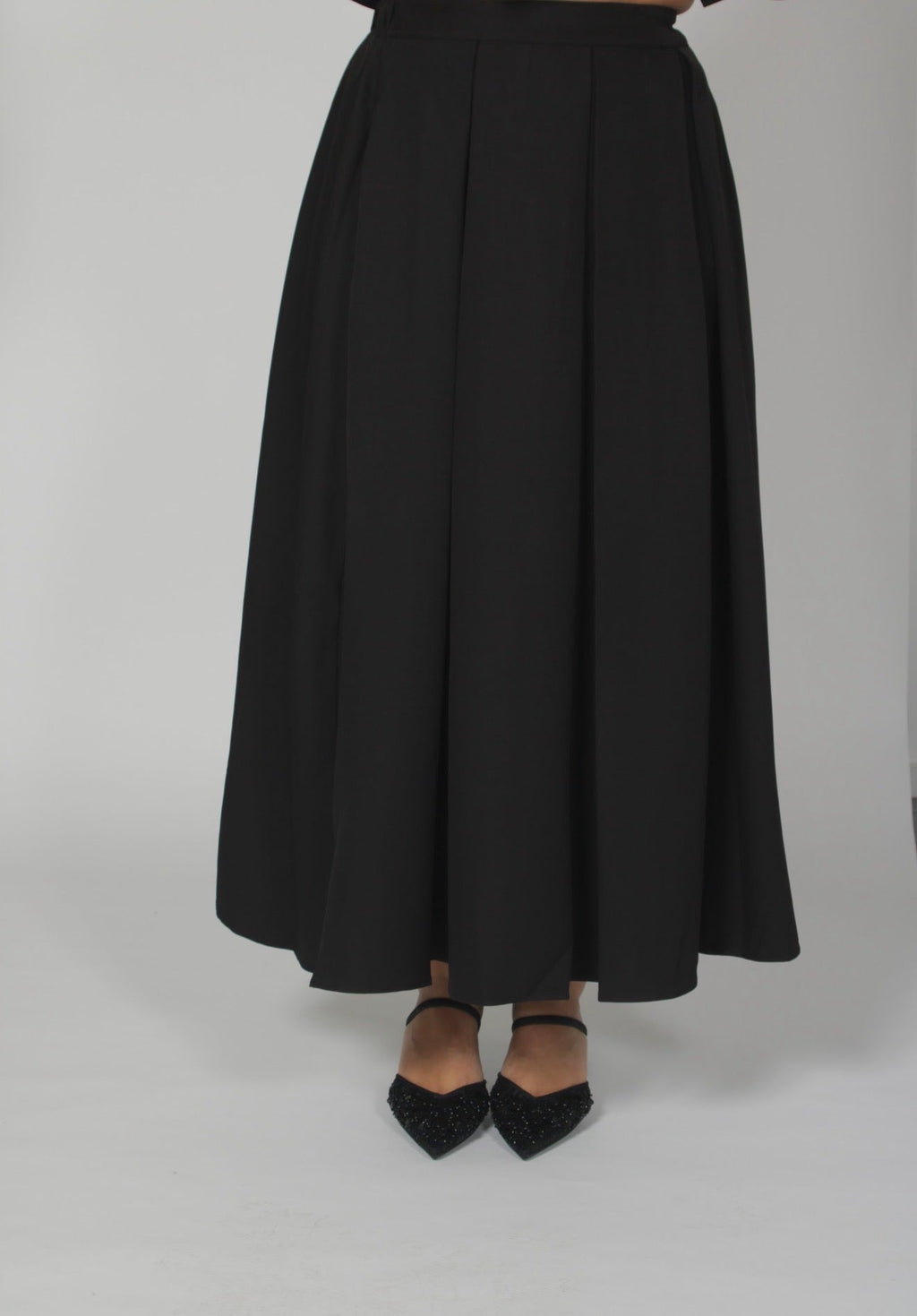Flutter Skirt Black