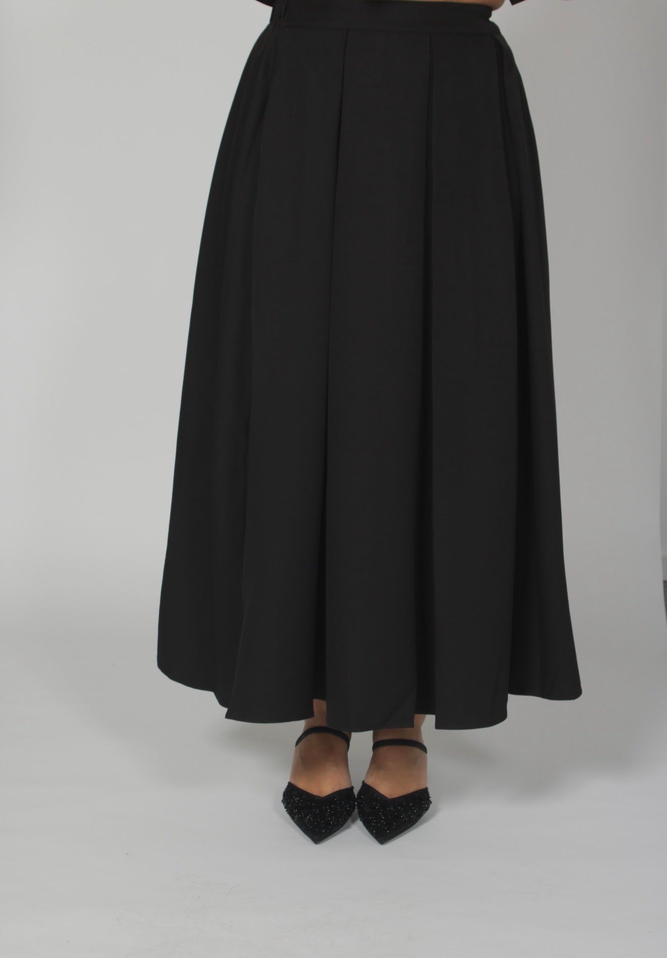 Flutter Skirt Black