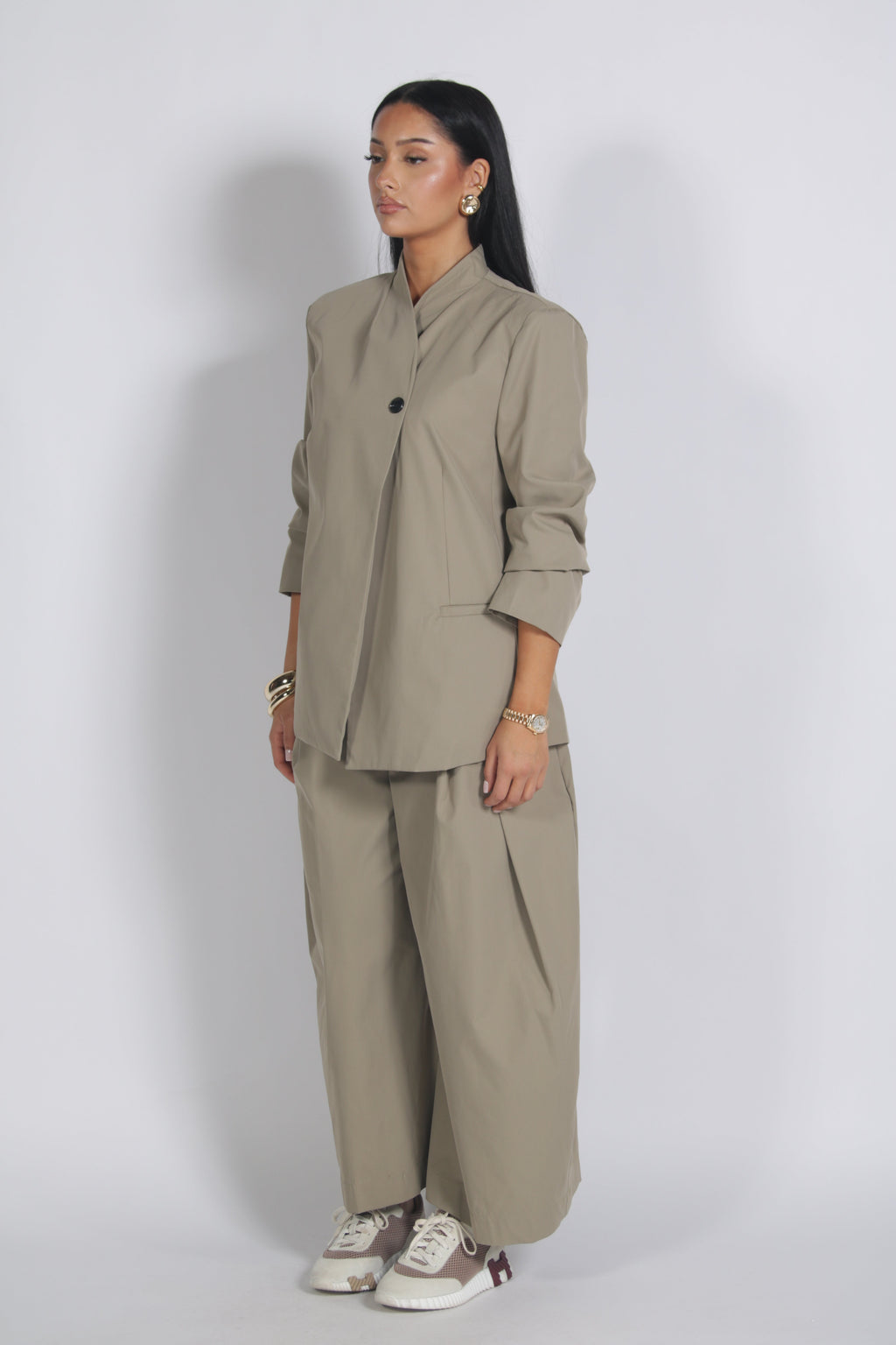 Chèrie blazer matcha