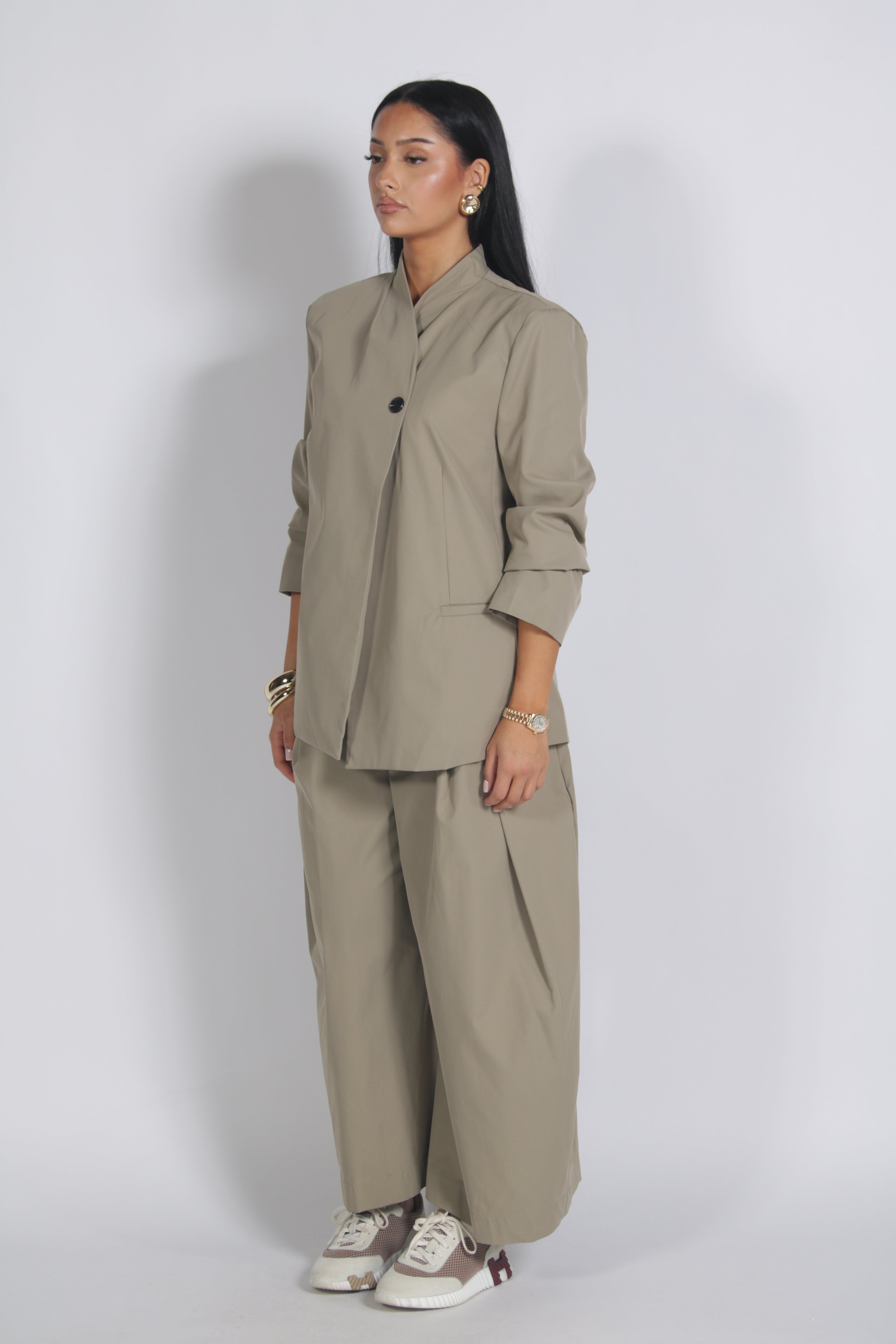 Chèrie blazer matcha
