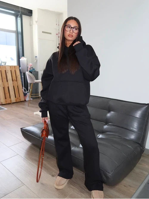 Blanc Tracksuit Black