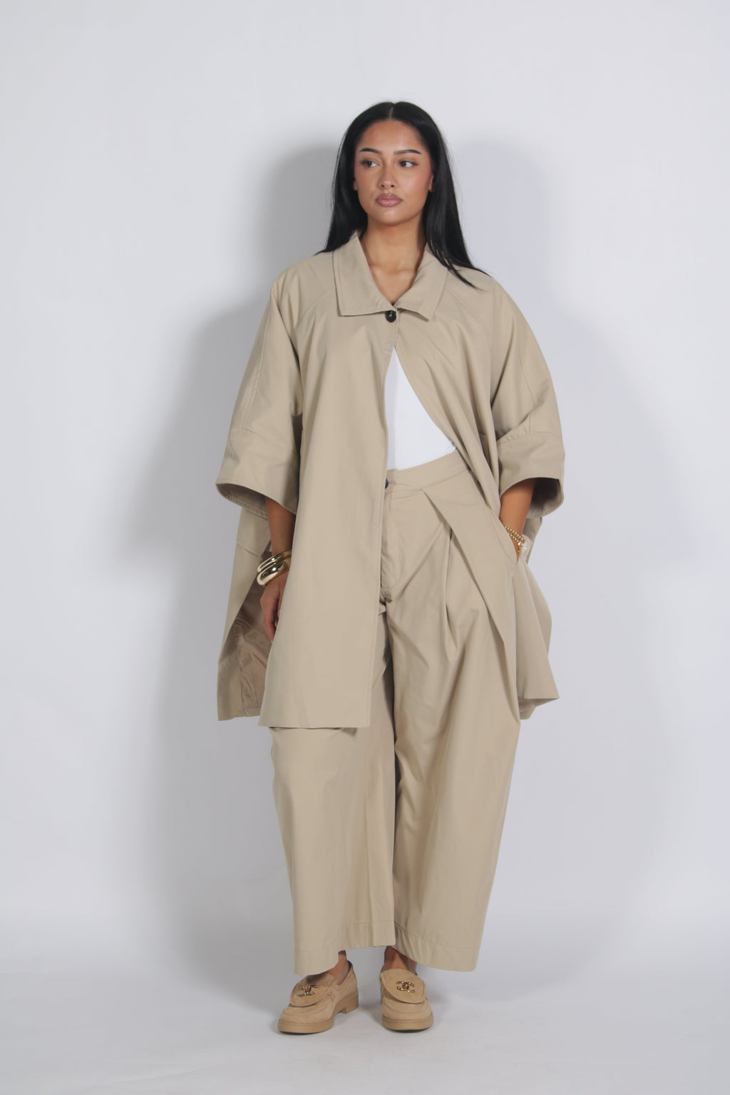 Chèrie Trench Beige