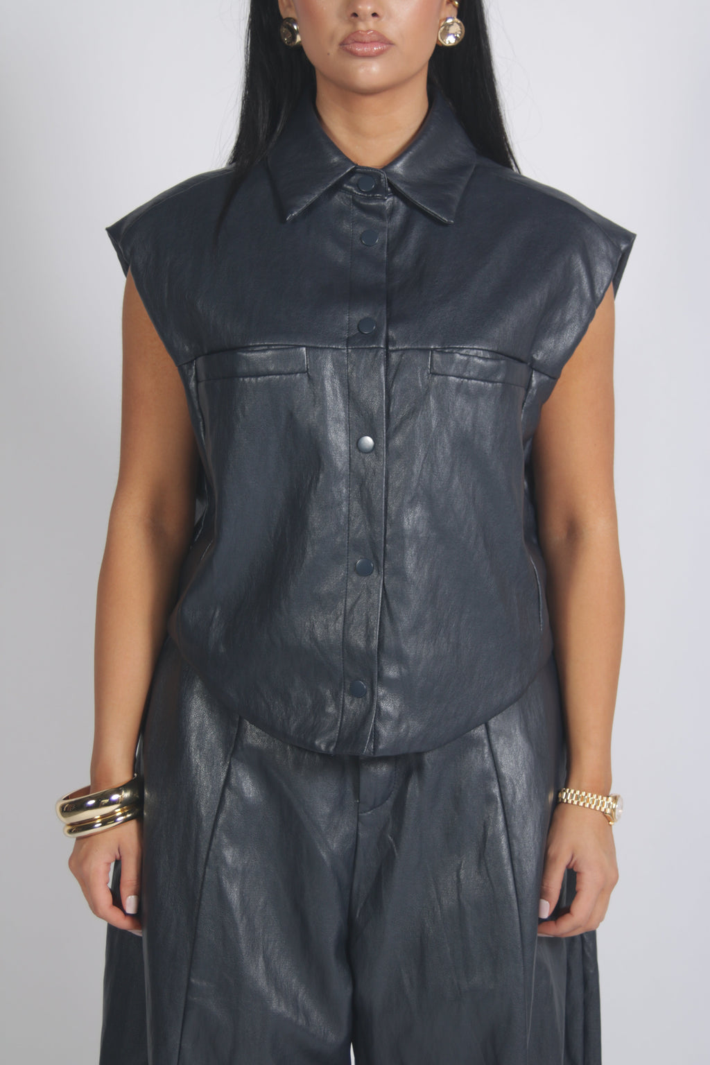 Amber gilet Navy