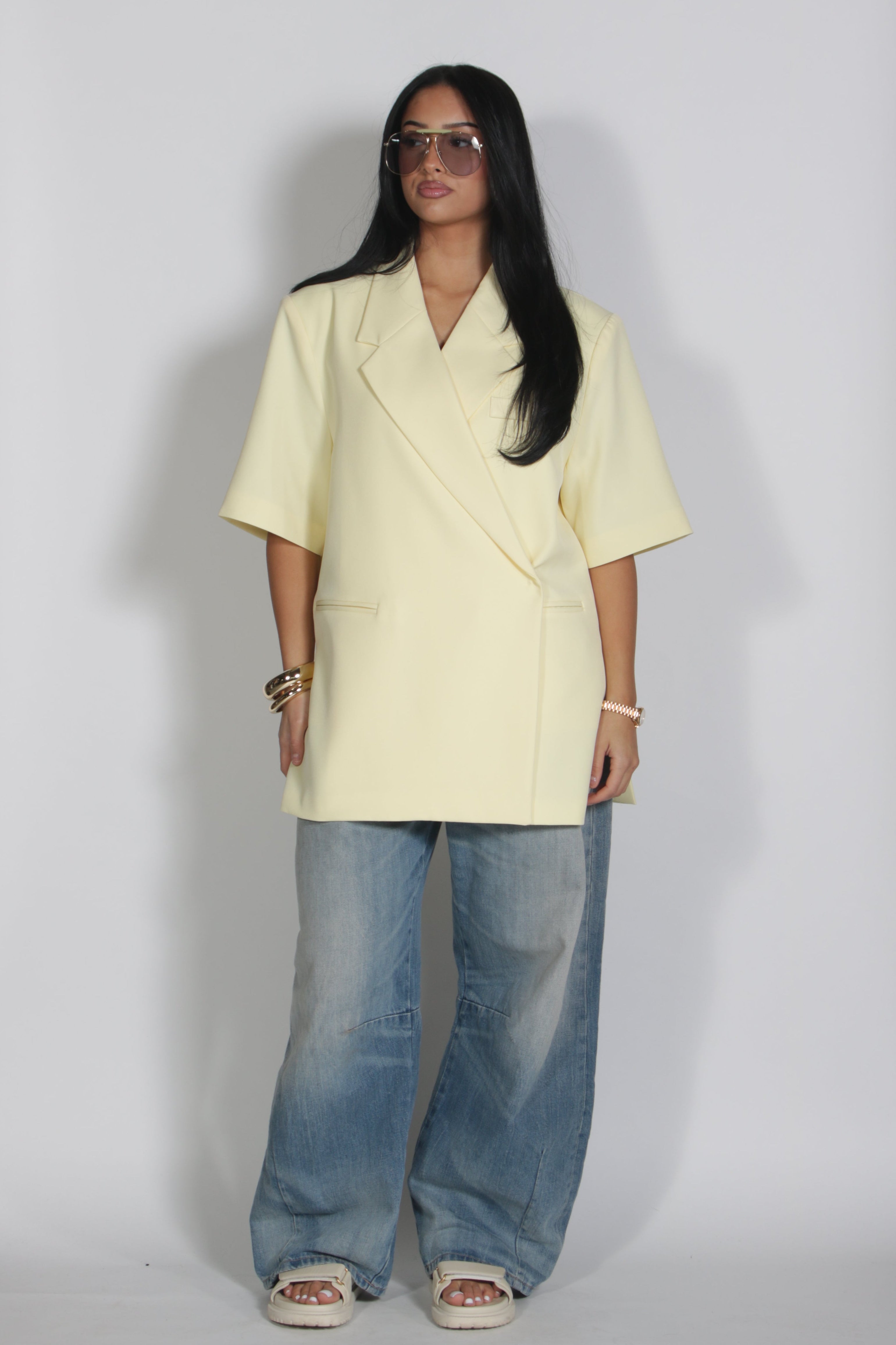Summer Blazer Butteryellow