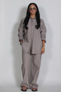 2 piece set Brown