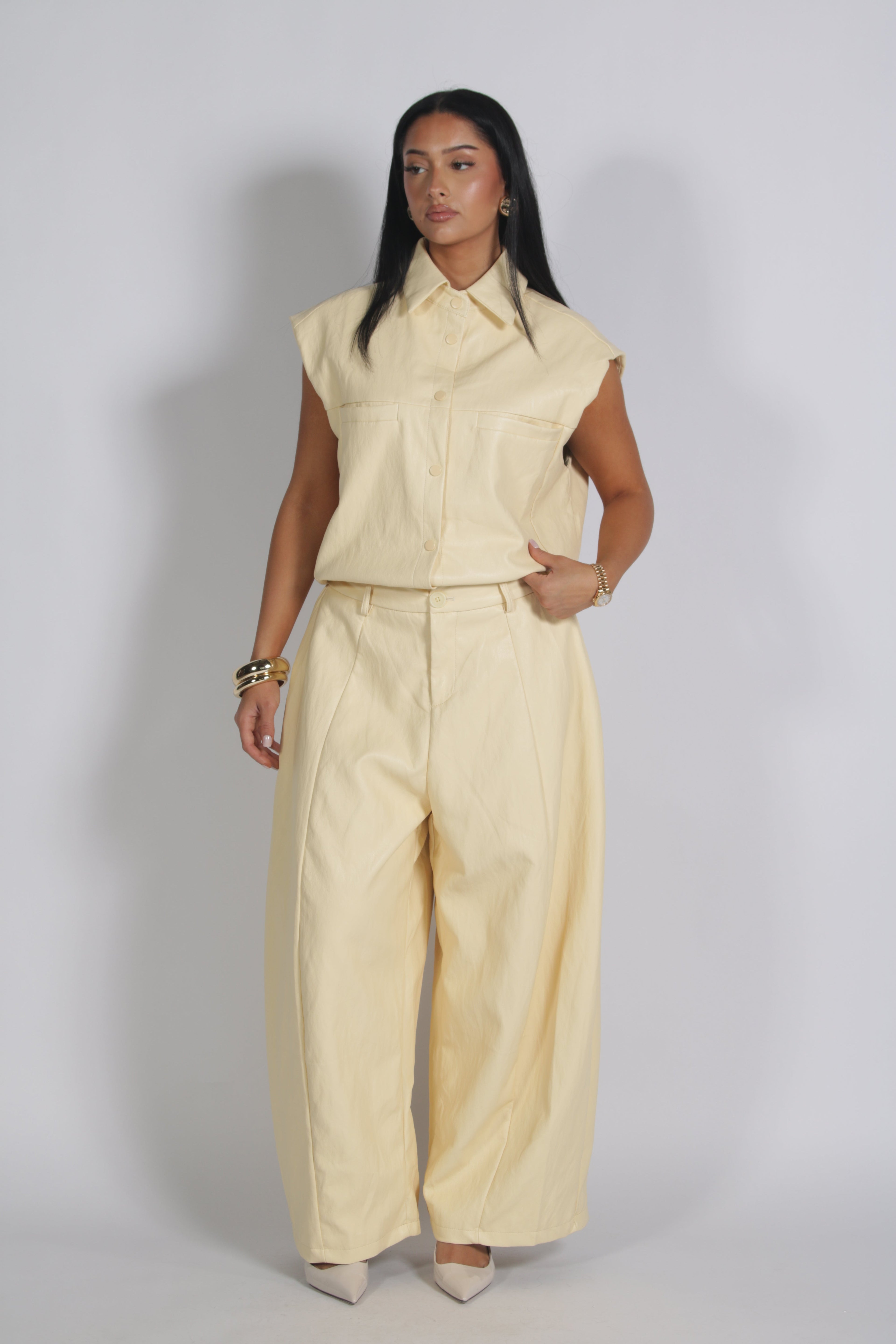 Amber gilet Yellow