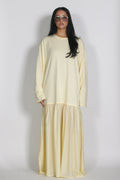 Mika longsleeve dress Butteryellow