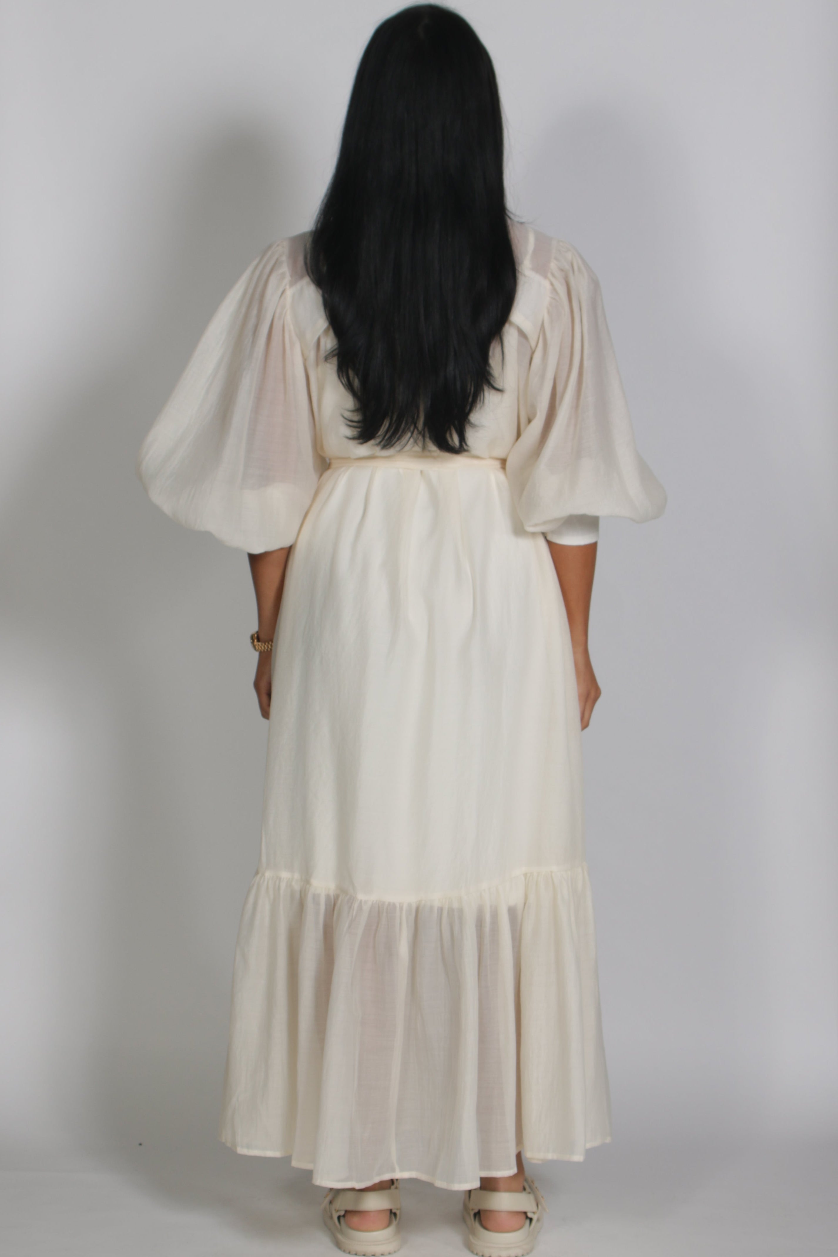 Amira dress Cream