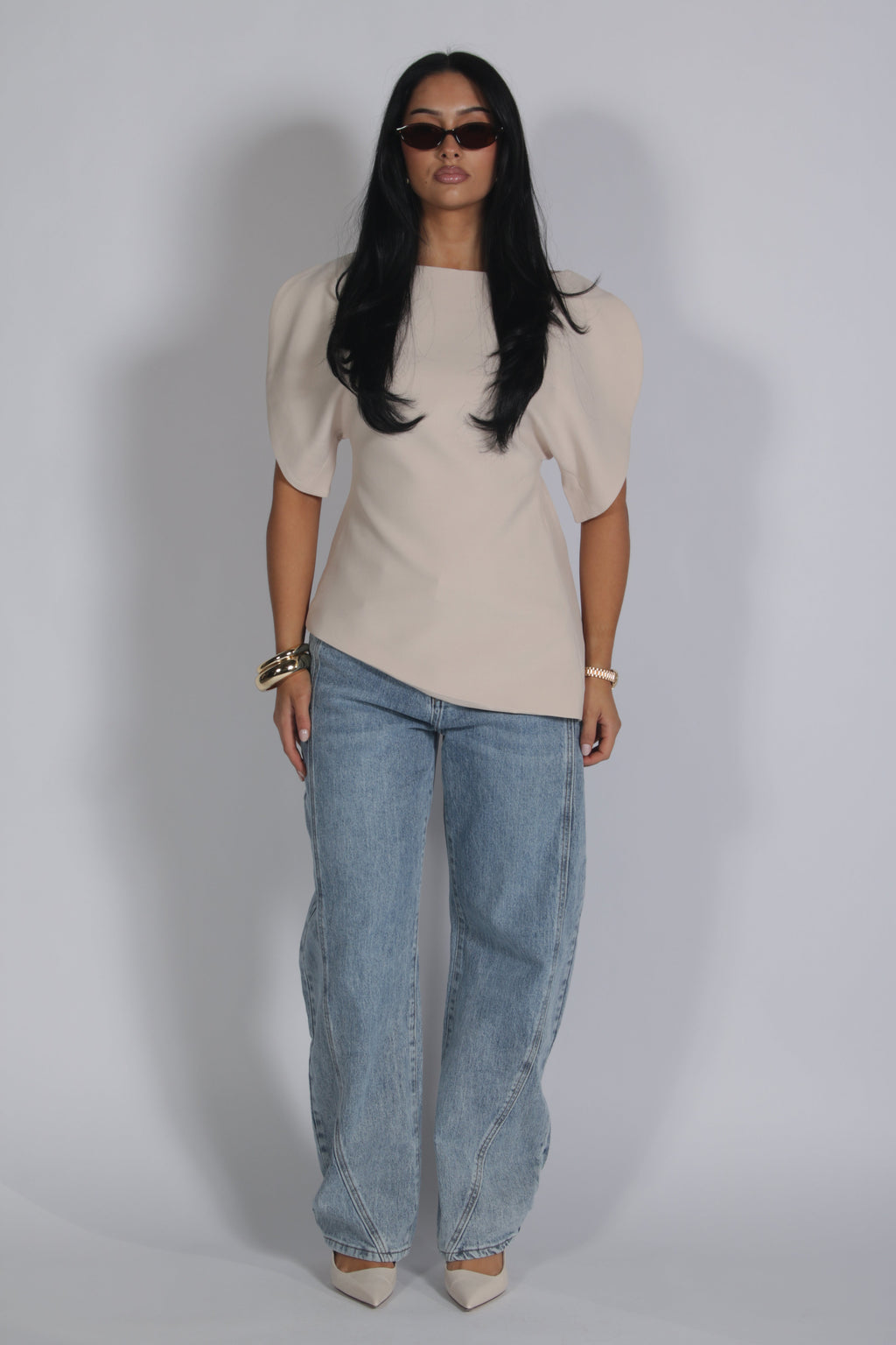 Hanna Top Beige