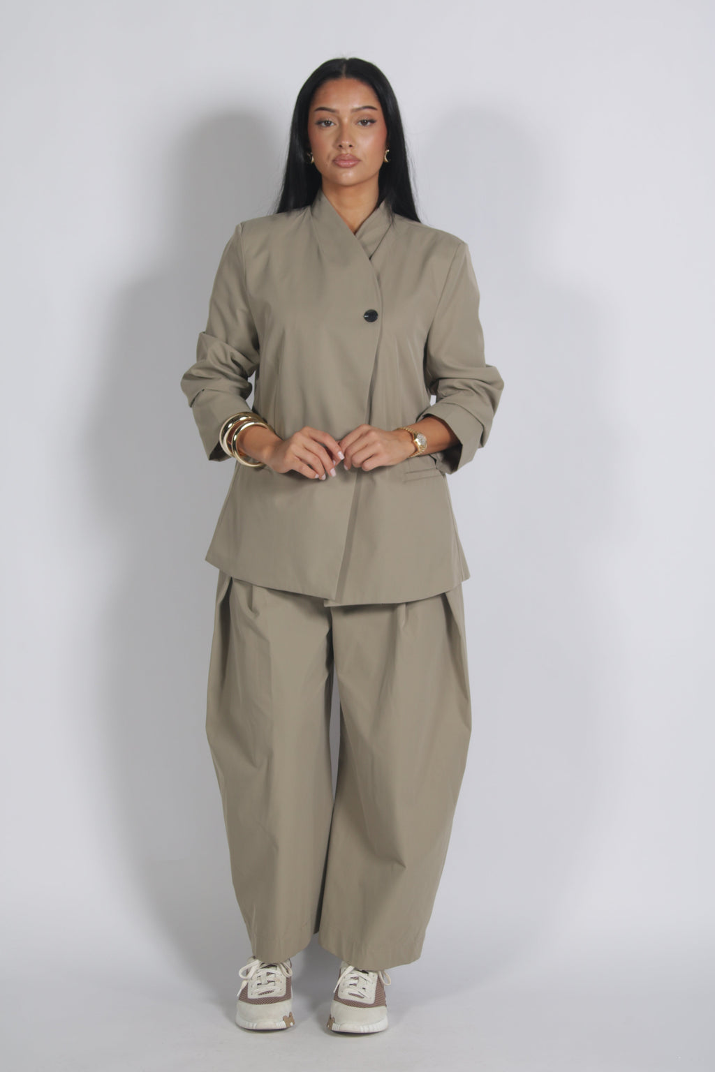 Chèrie blazer matcha