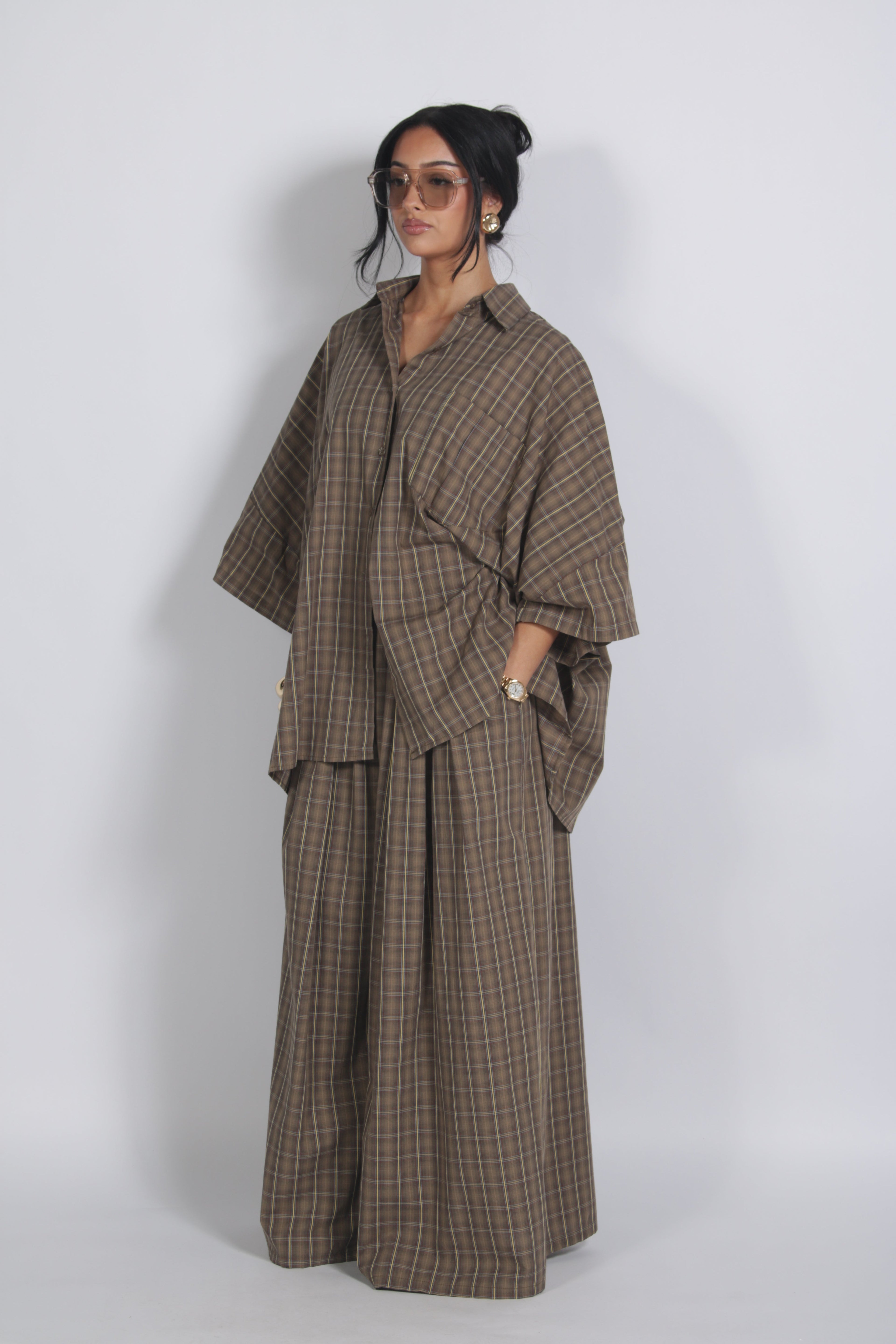Flannel set Coffee