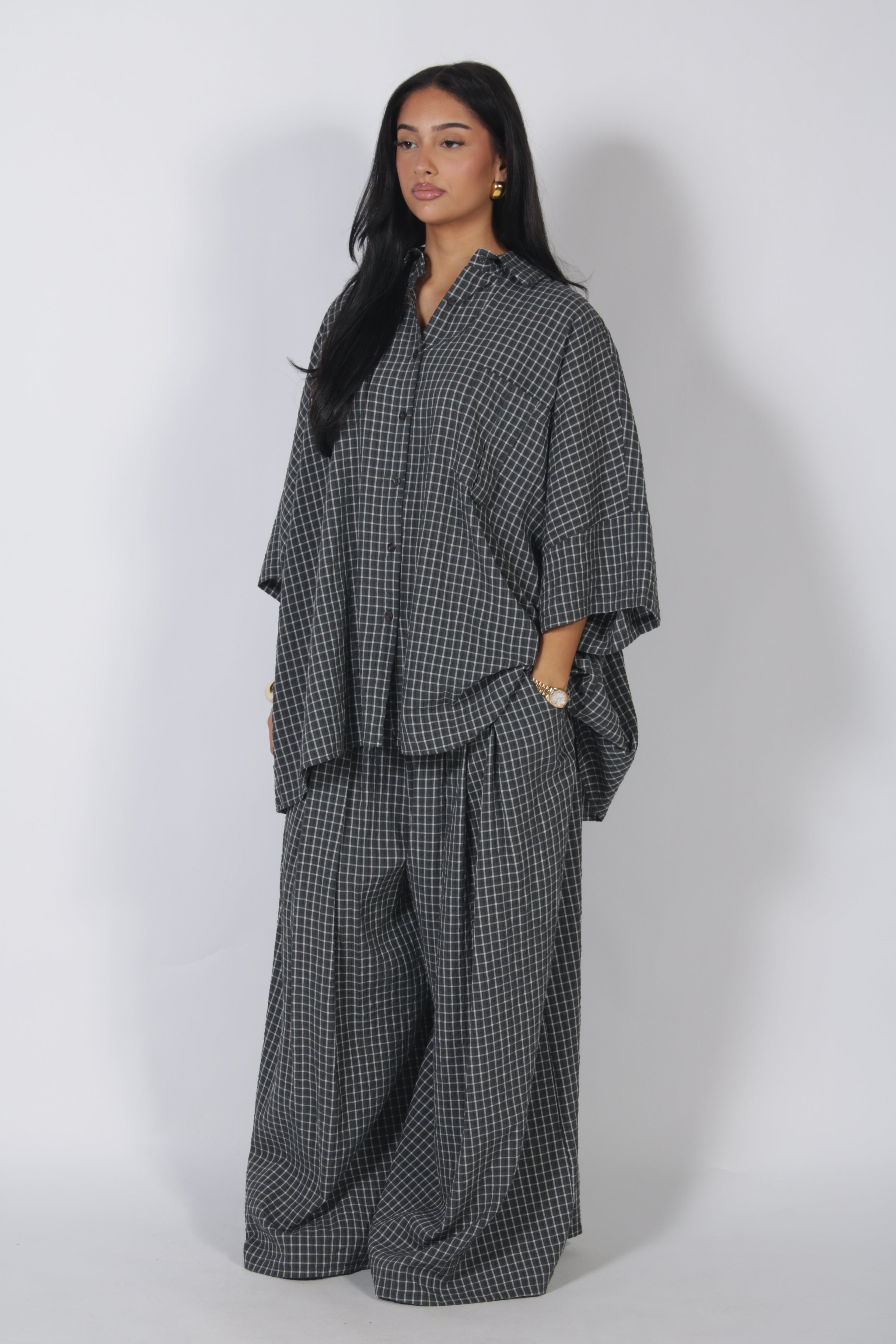 Retro set Dark Grey