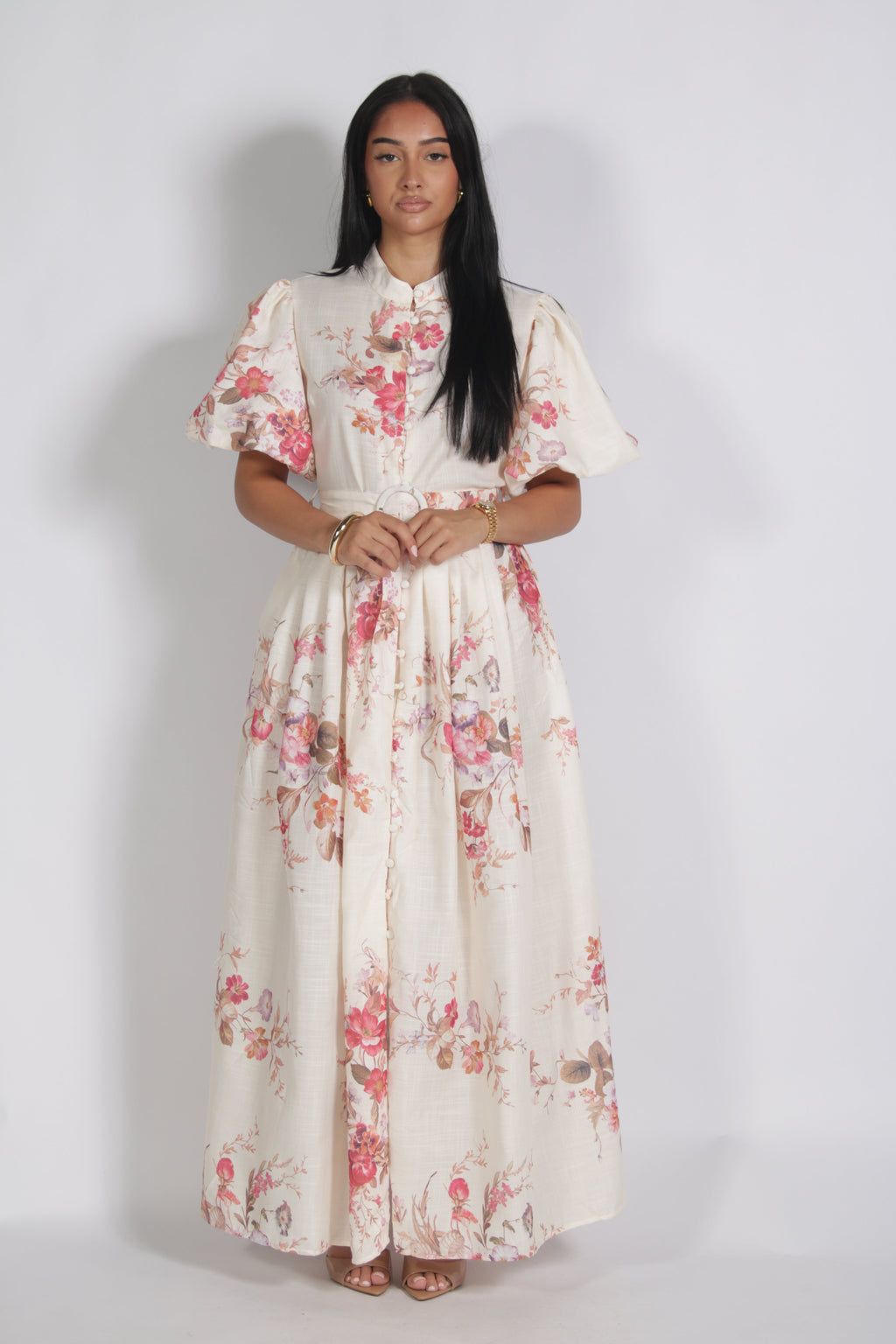 Noor dress Cream