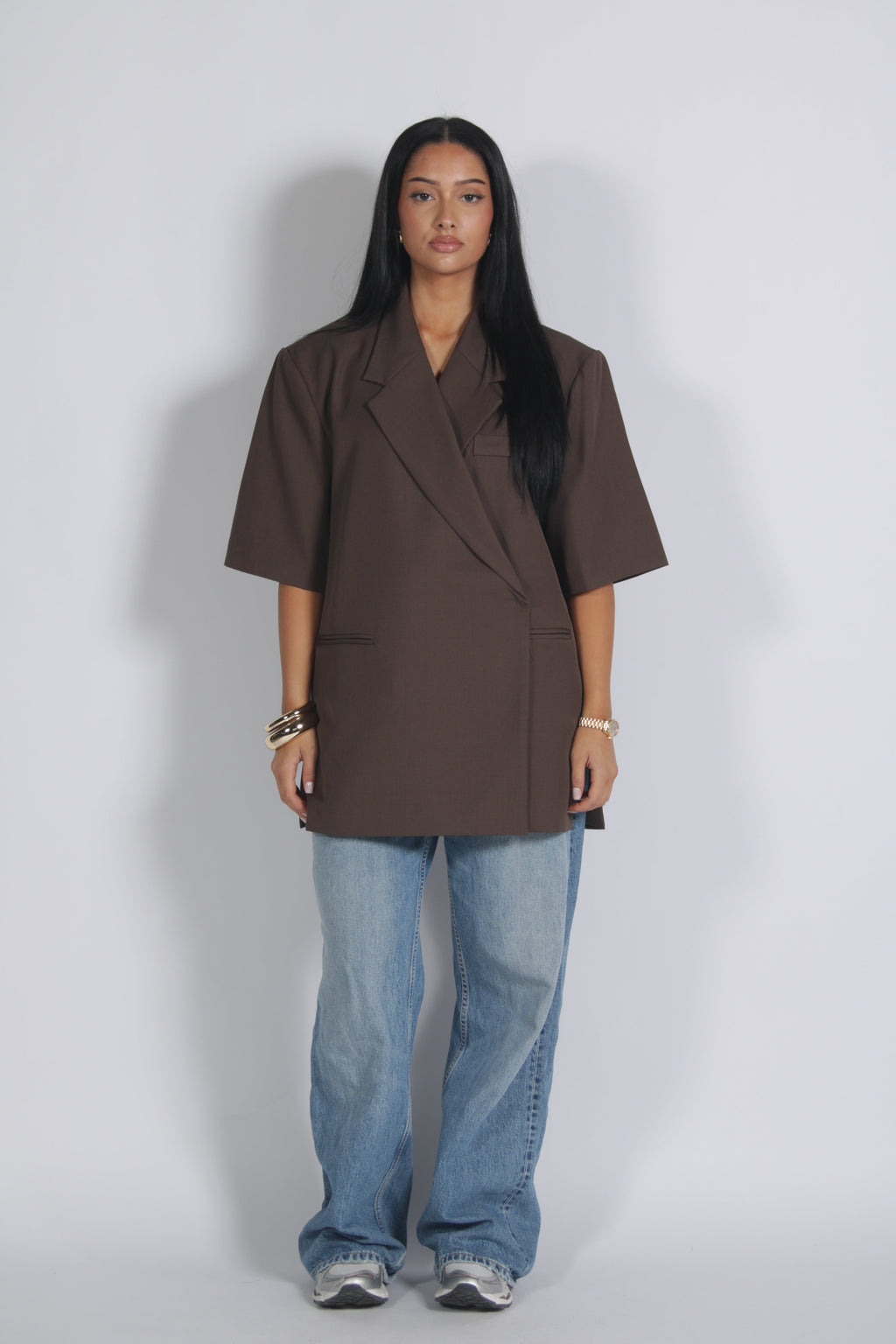 Summer blazer Brown