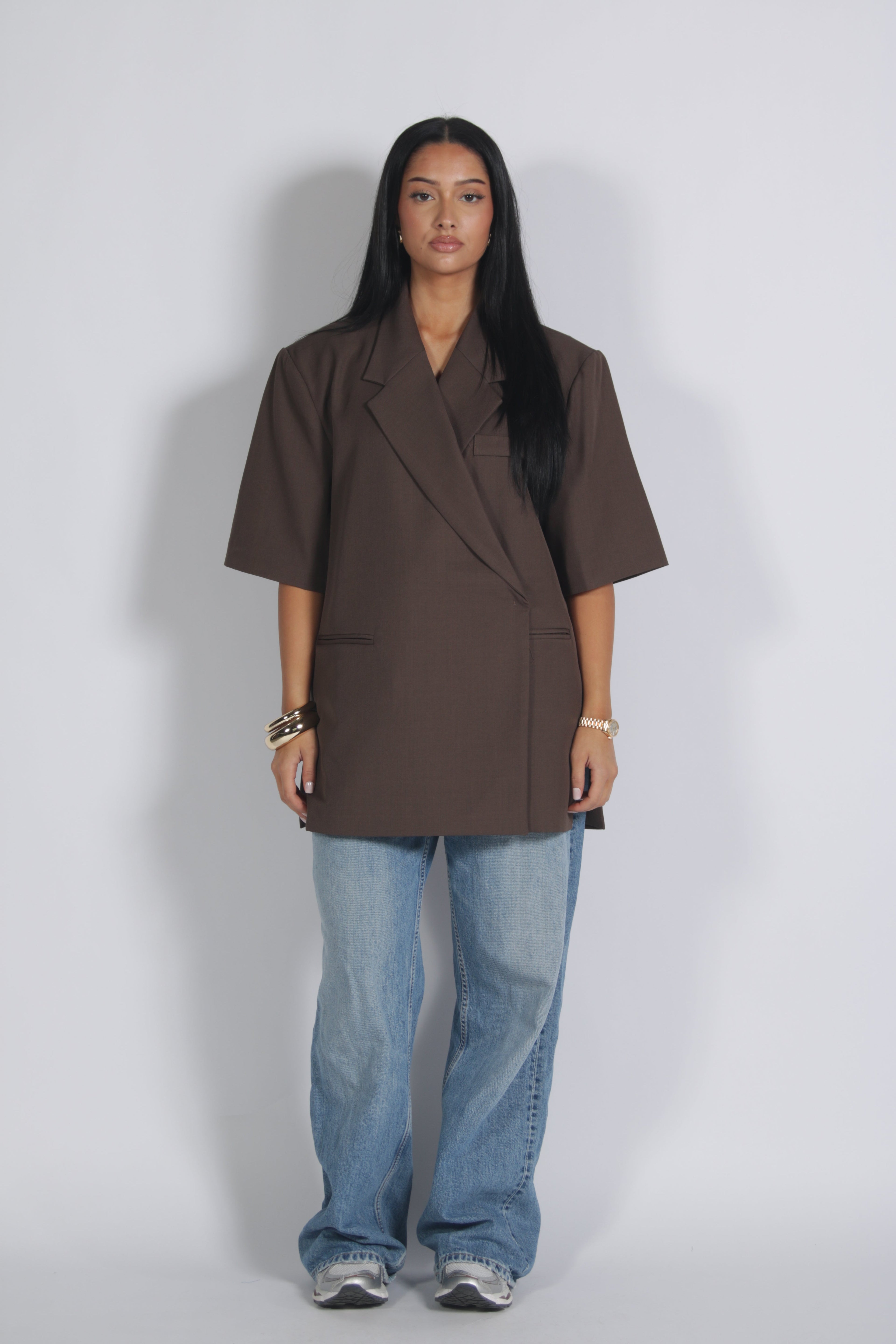 Summer blazer Brown