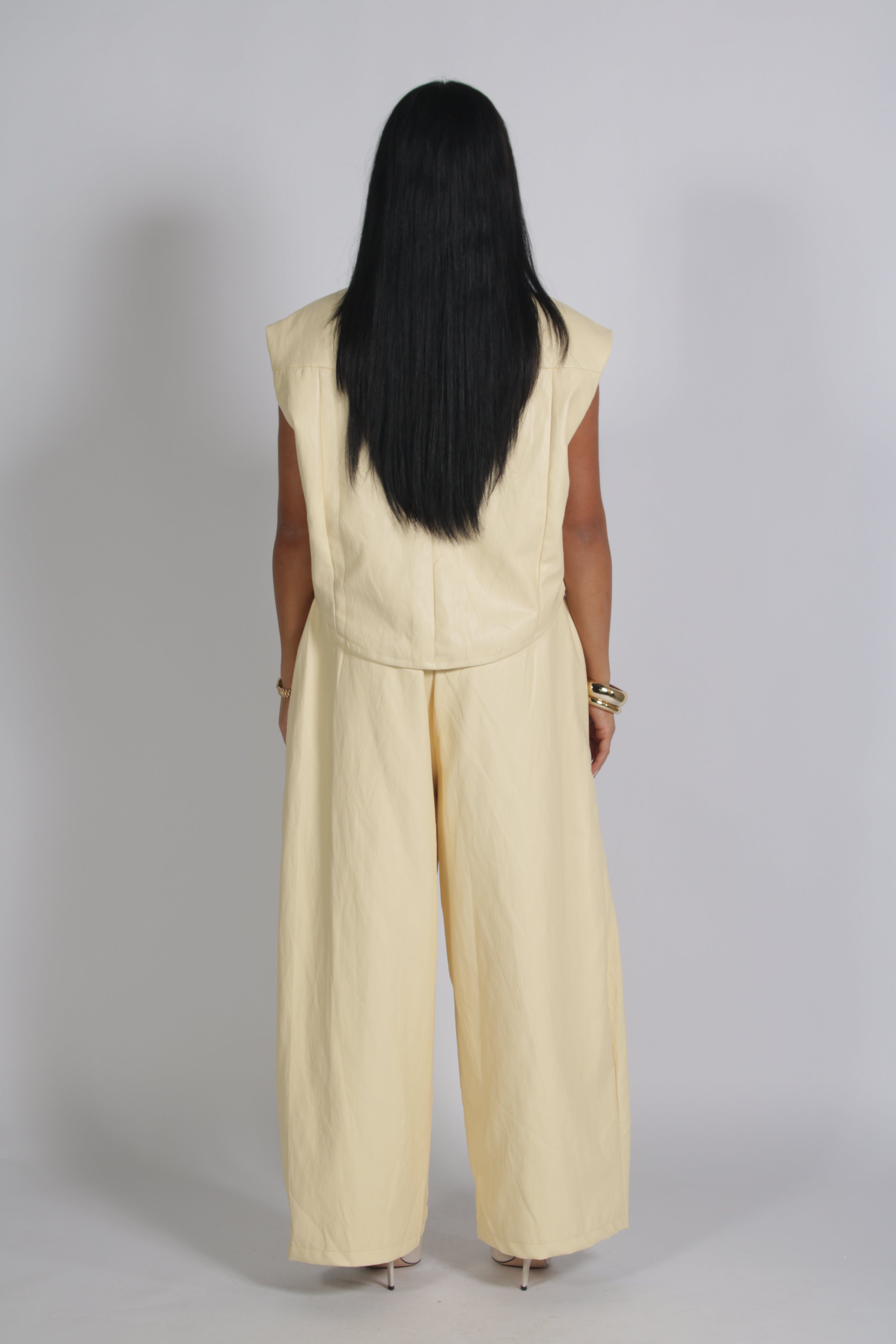 Amber gilet Yellow