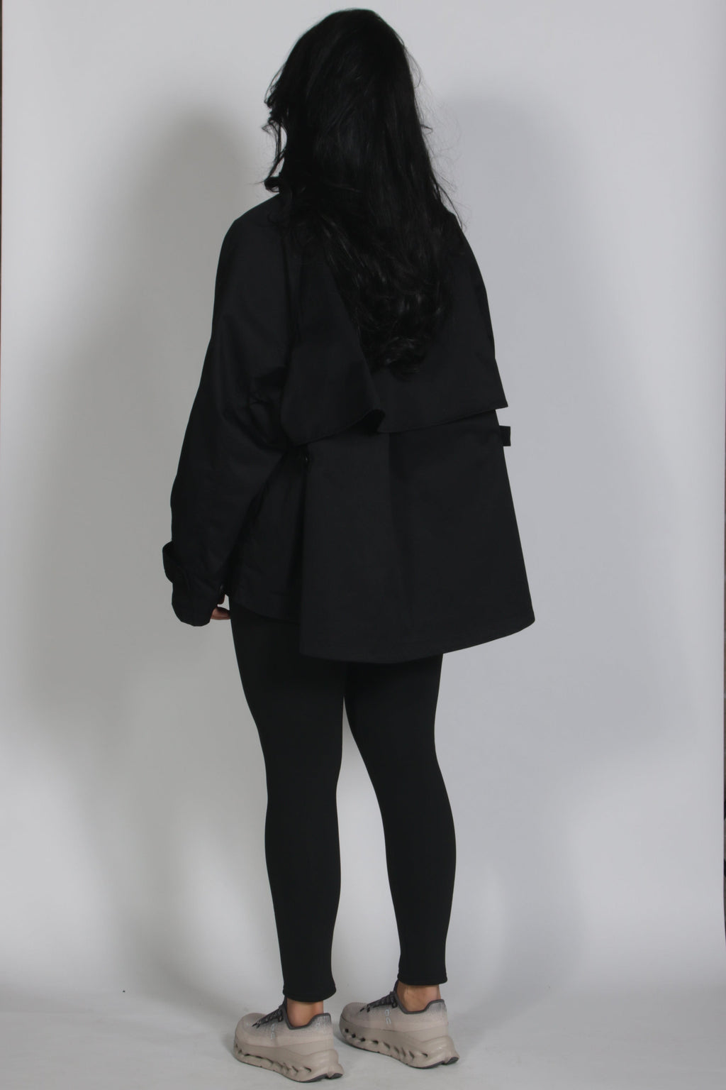 Short trench Black