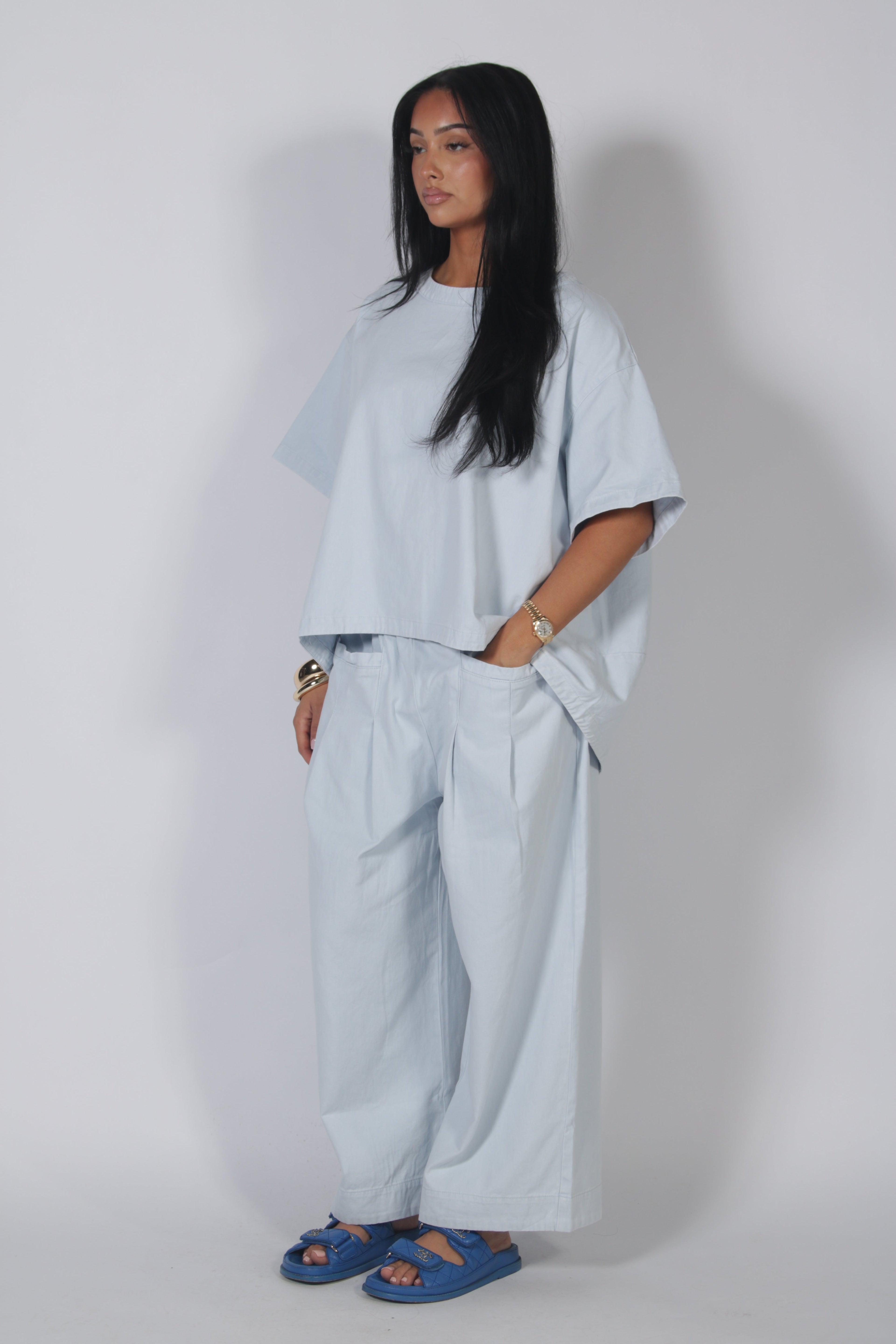 Jean set Light Blue