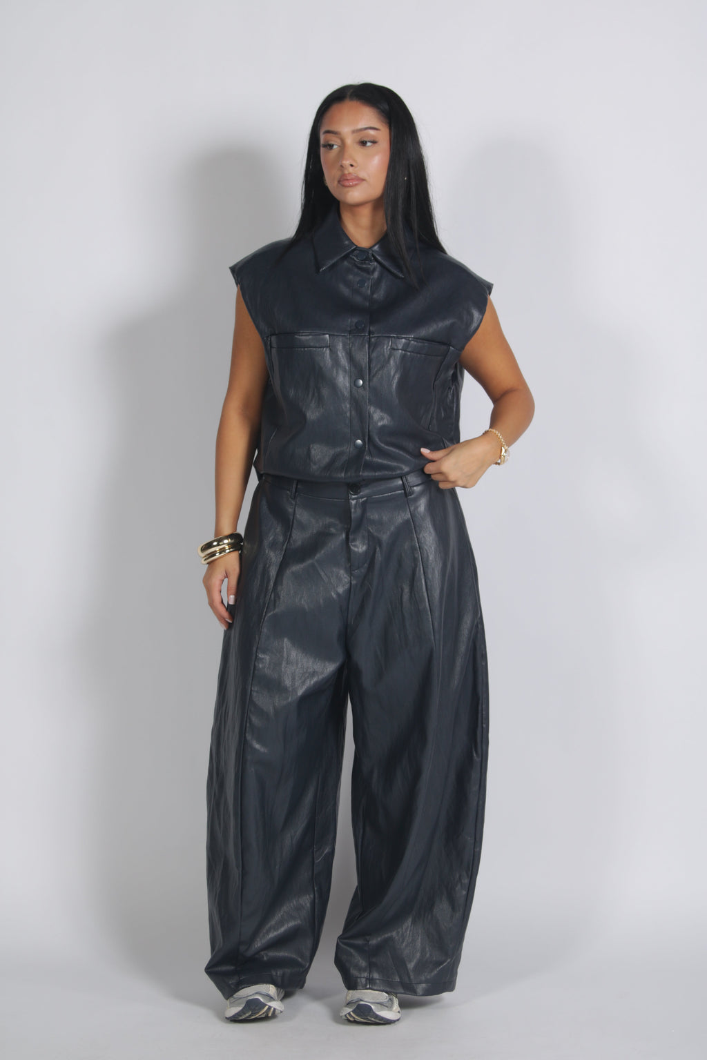 Amber gilet Navy