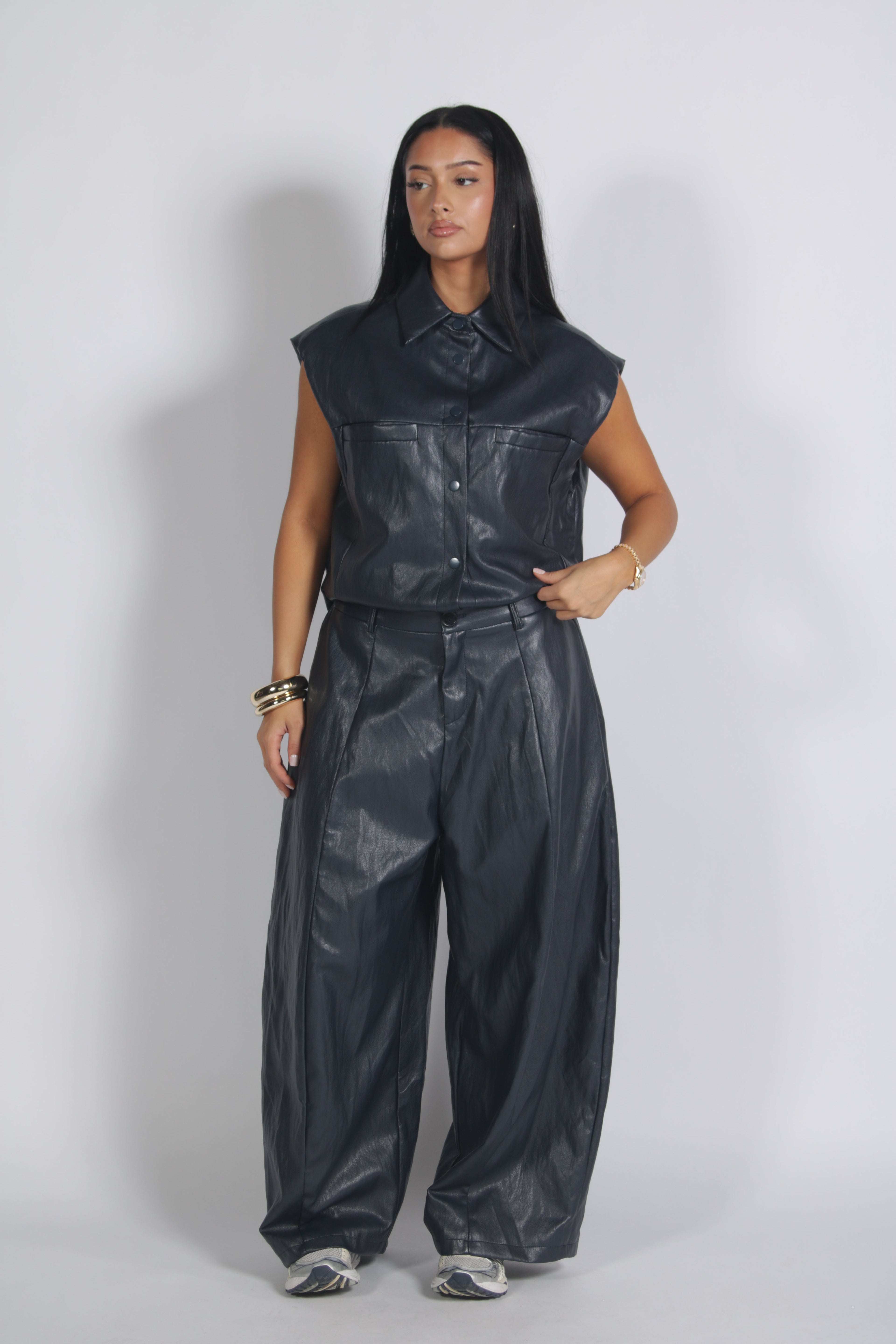 Amber gilet Navy