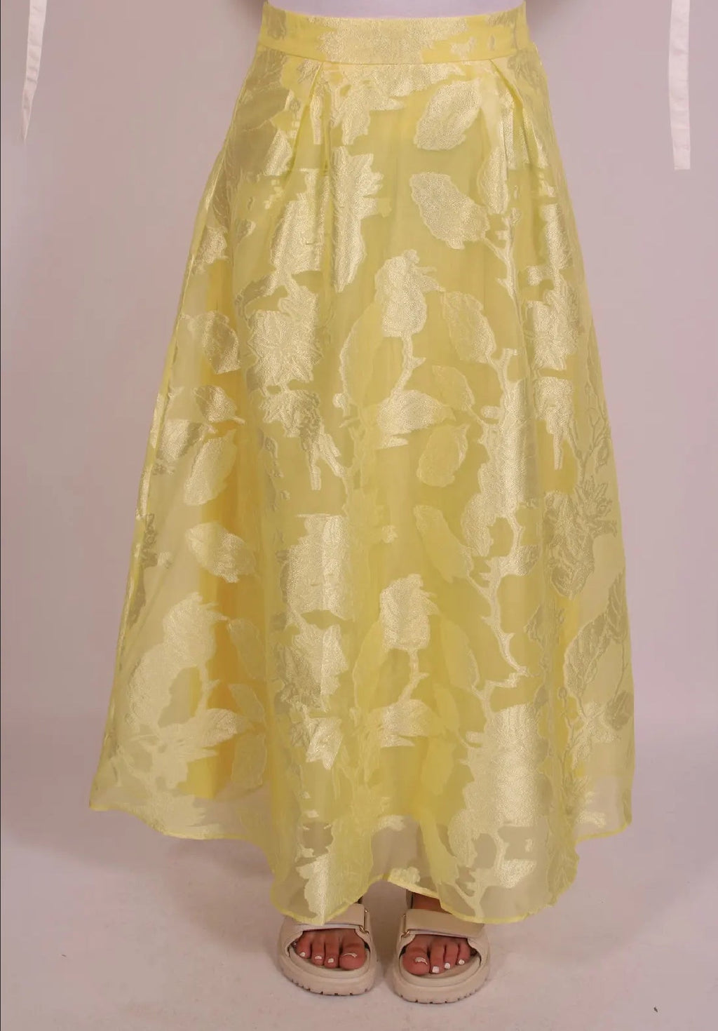 Solar skirt Yellow