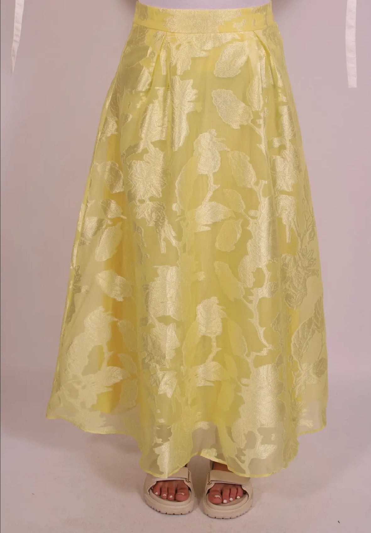 Solar skirt Yellow