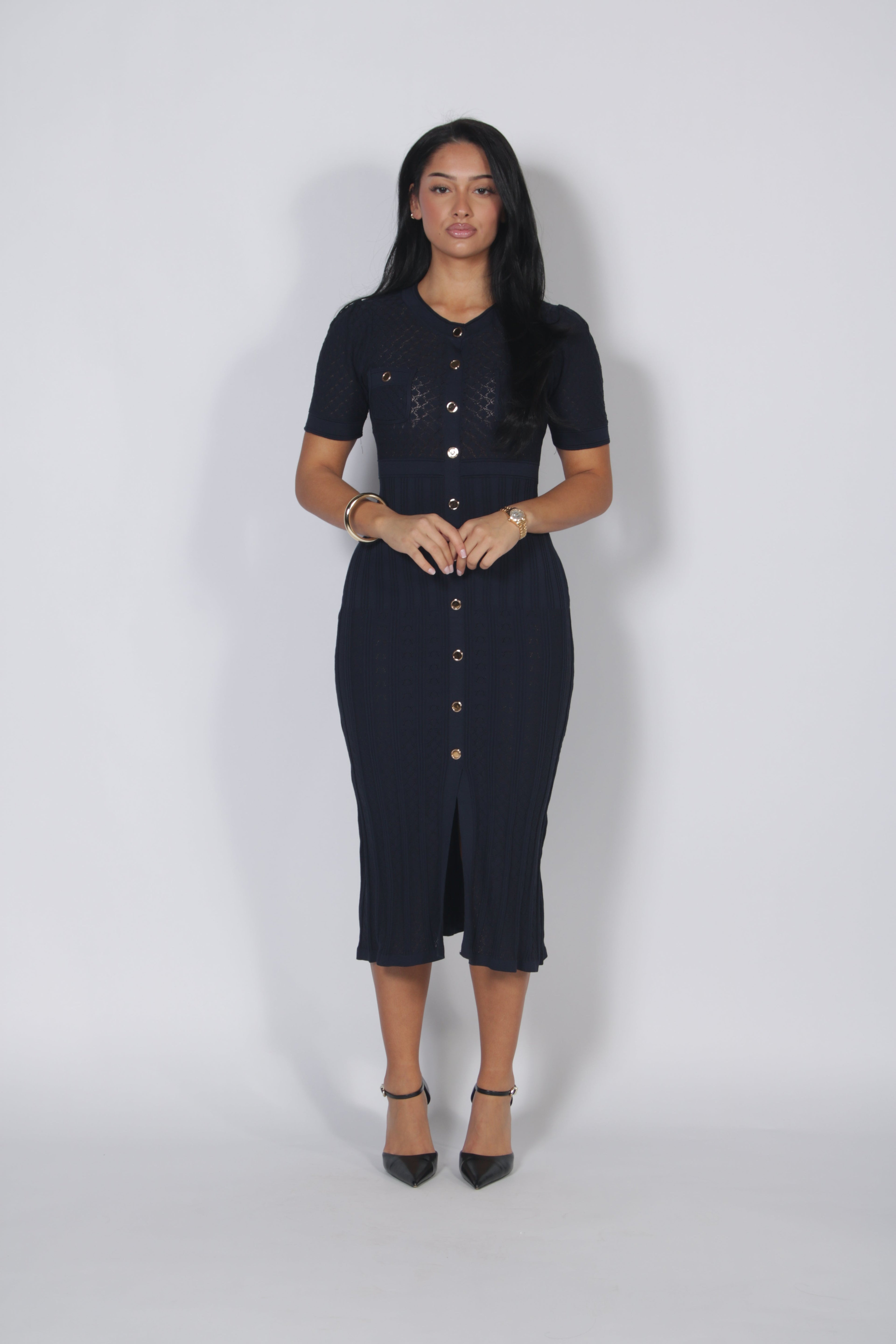 Sandra dress Navy