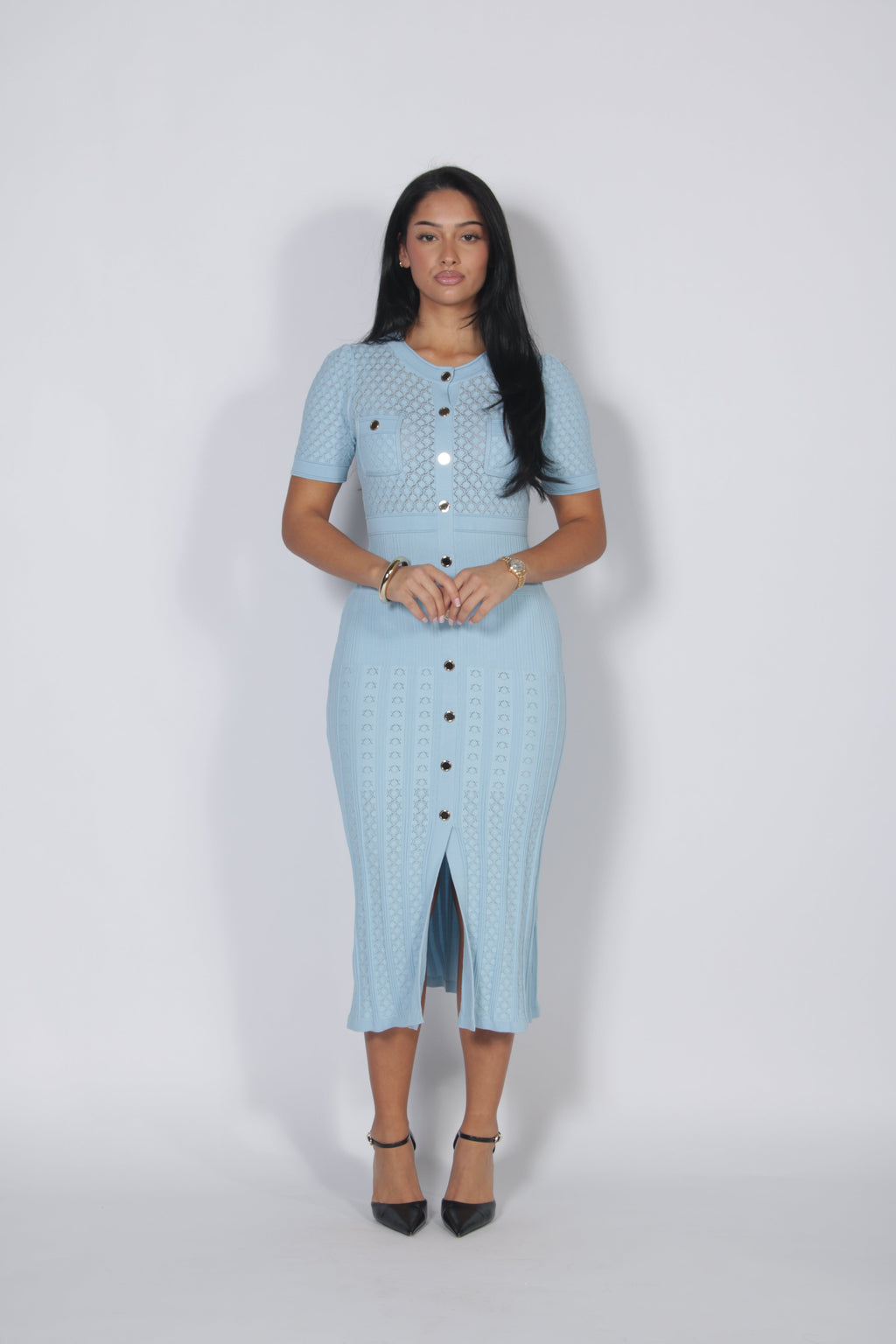 Sandra dress Blue