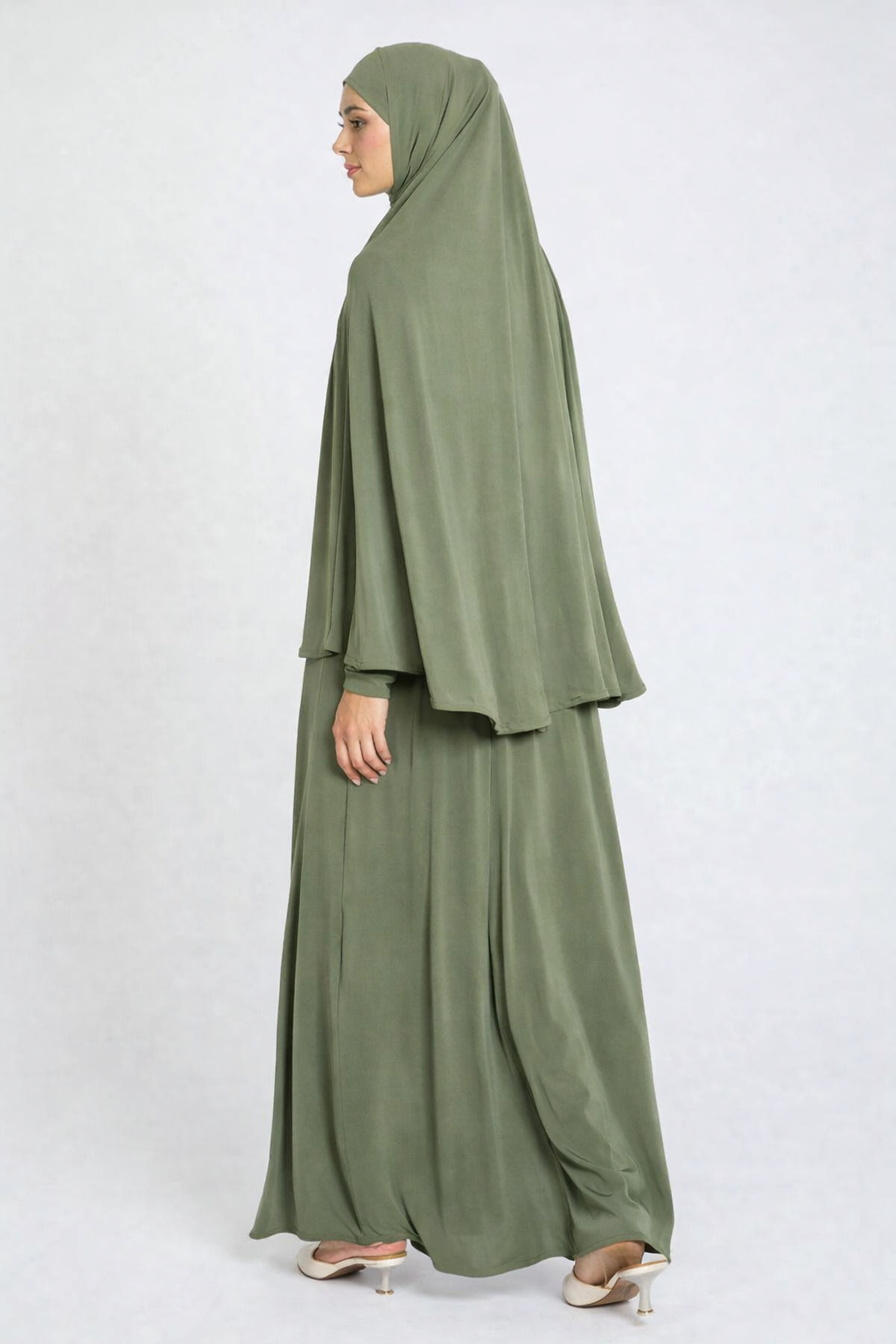 Khimaar set Matcha green