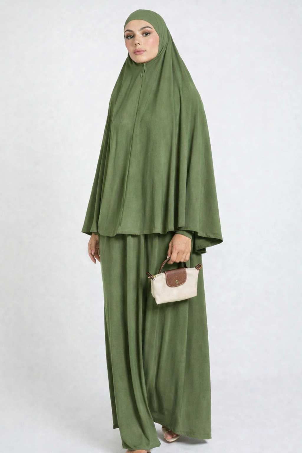 Khimaar set Matcha green