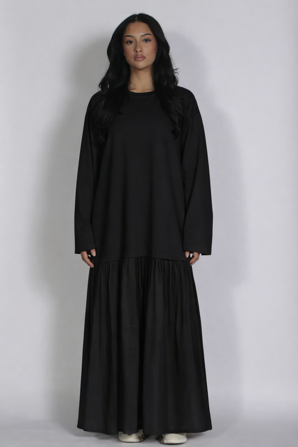 Mika longsleeve dress Black