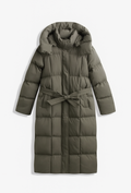 Hooded puffer Khaki
