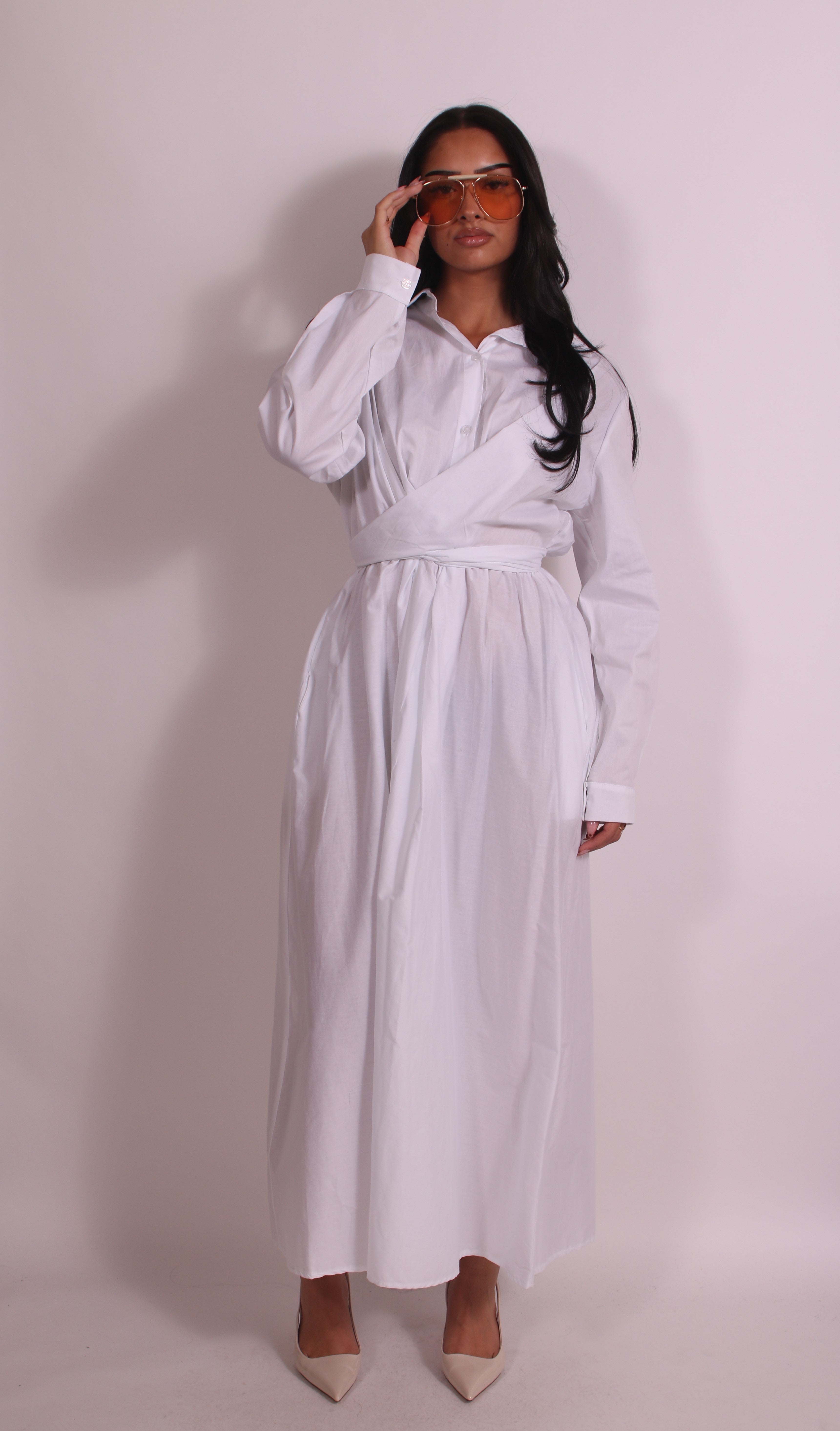 Blouse Dress White