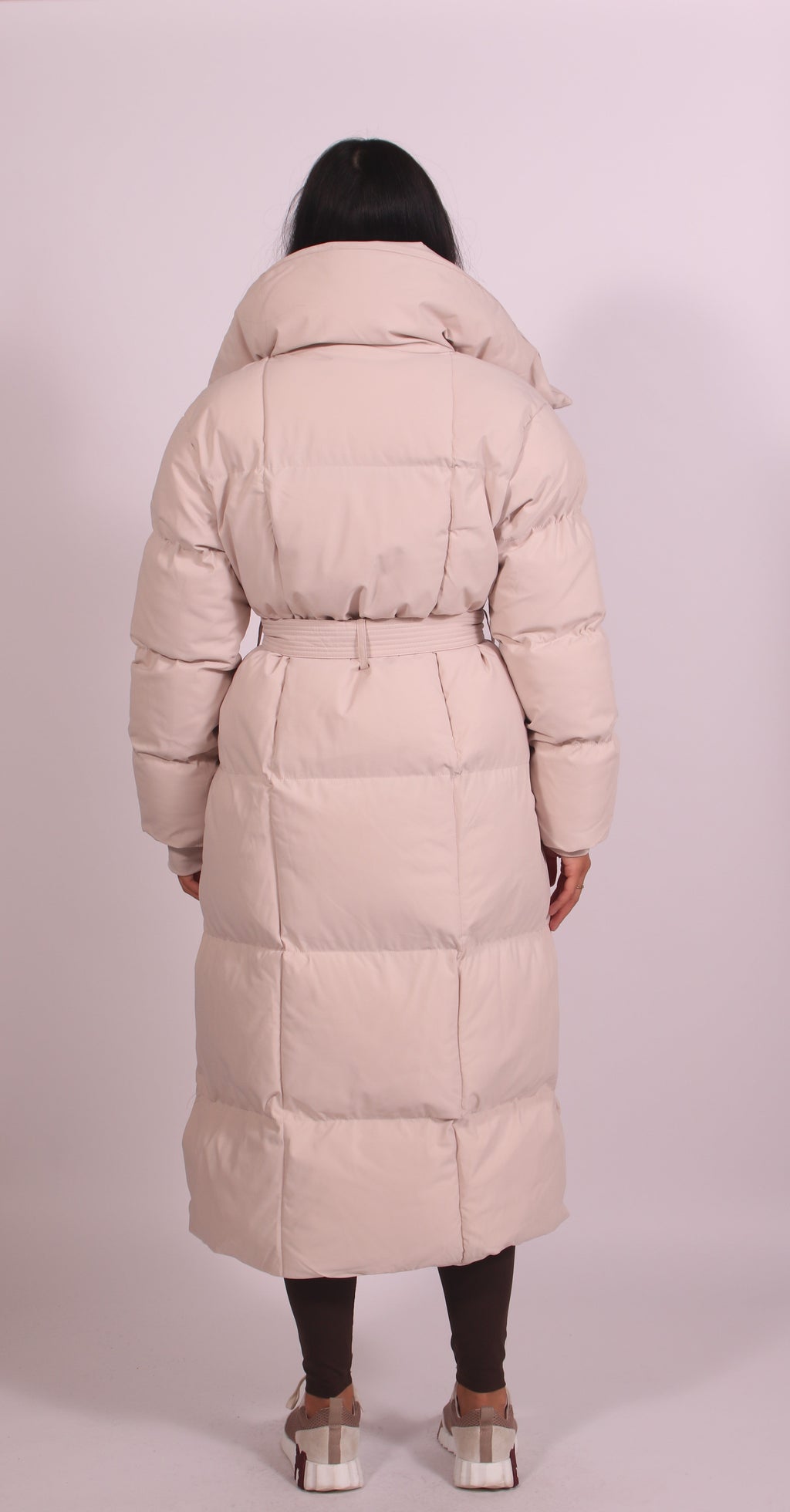 Longline puffer Cream