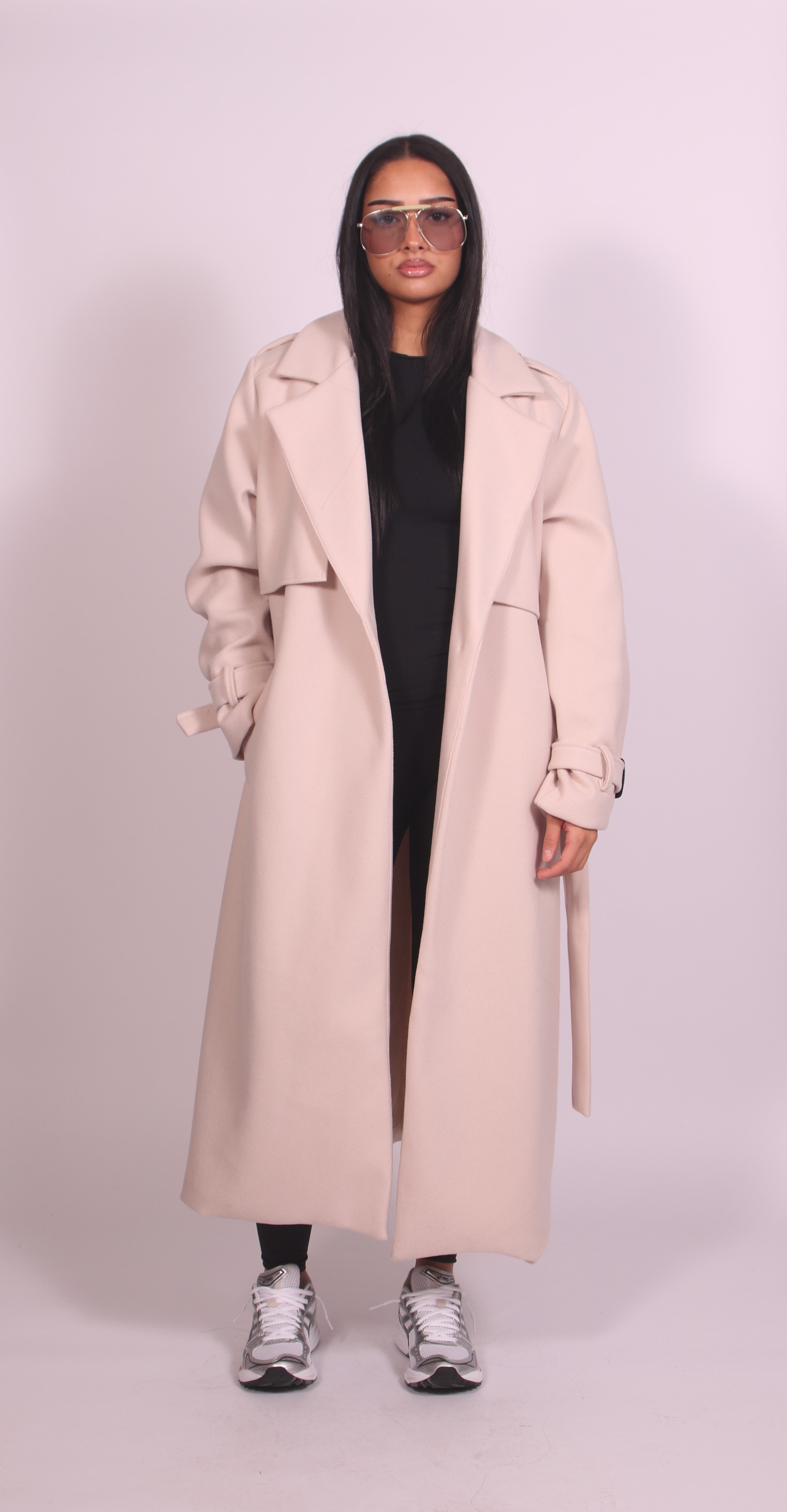 Winter trench Cream