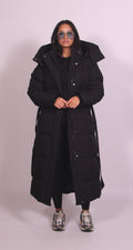 Hooded puffer Black