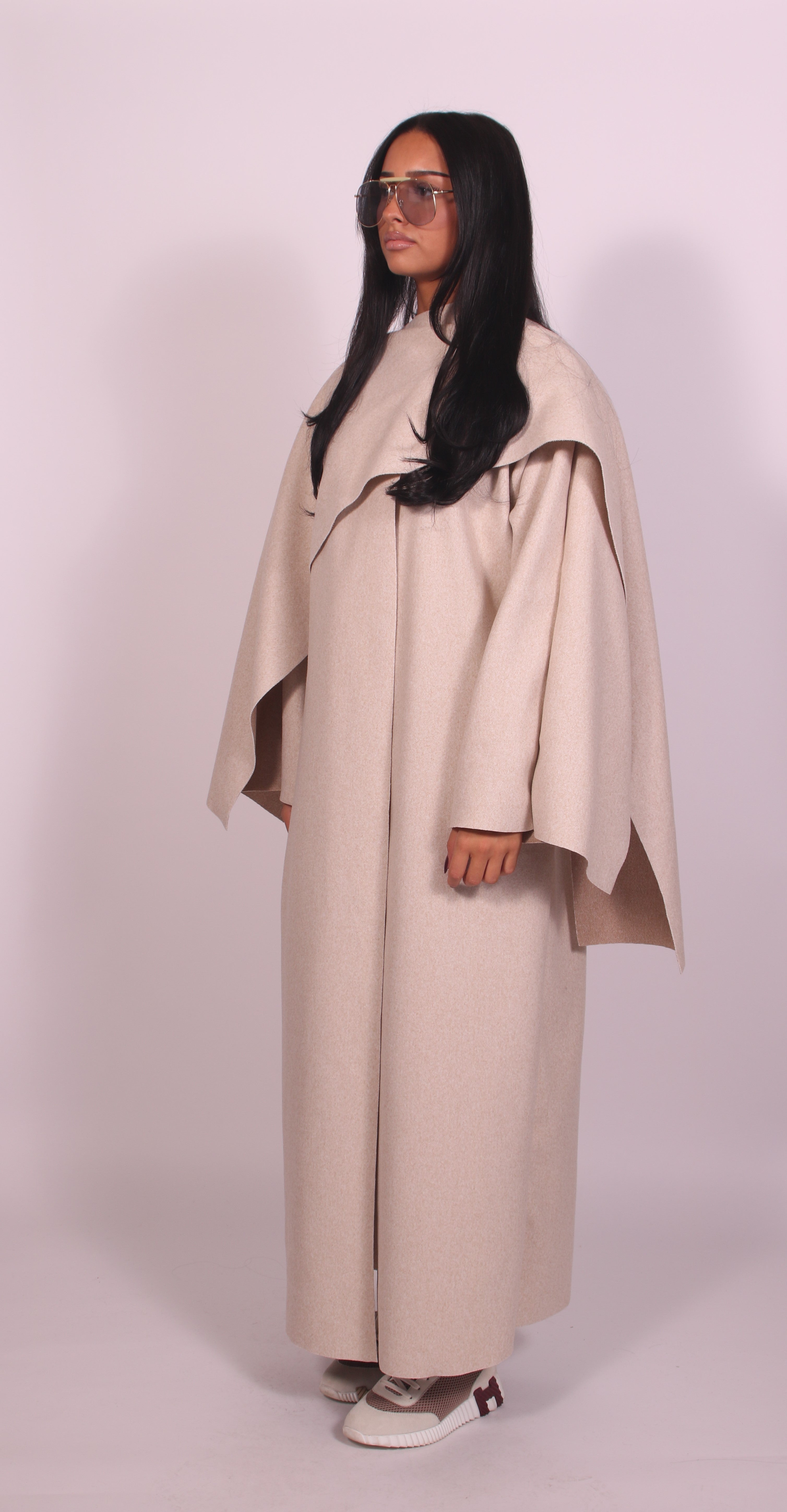 Elegant cape Cream