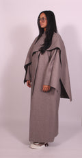 Elegant cape Taupe