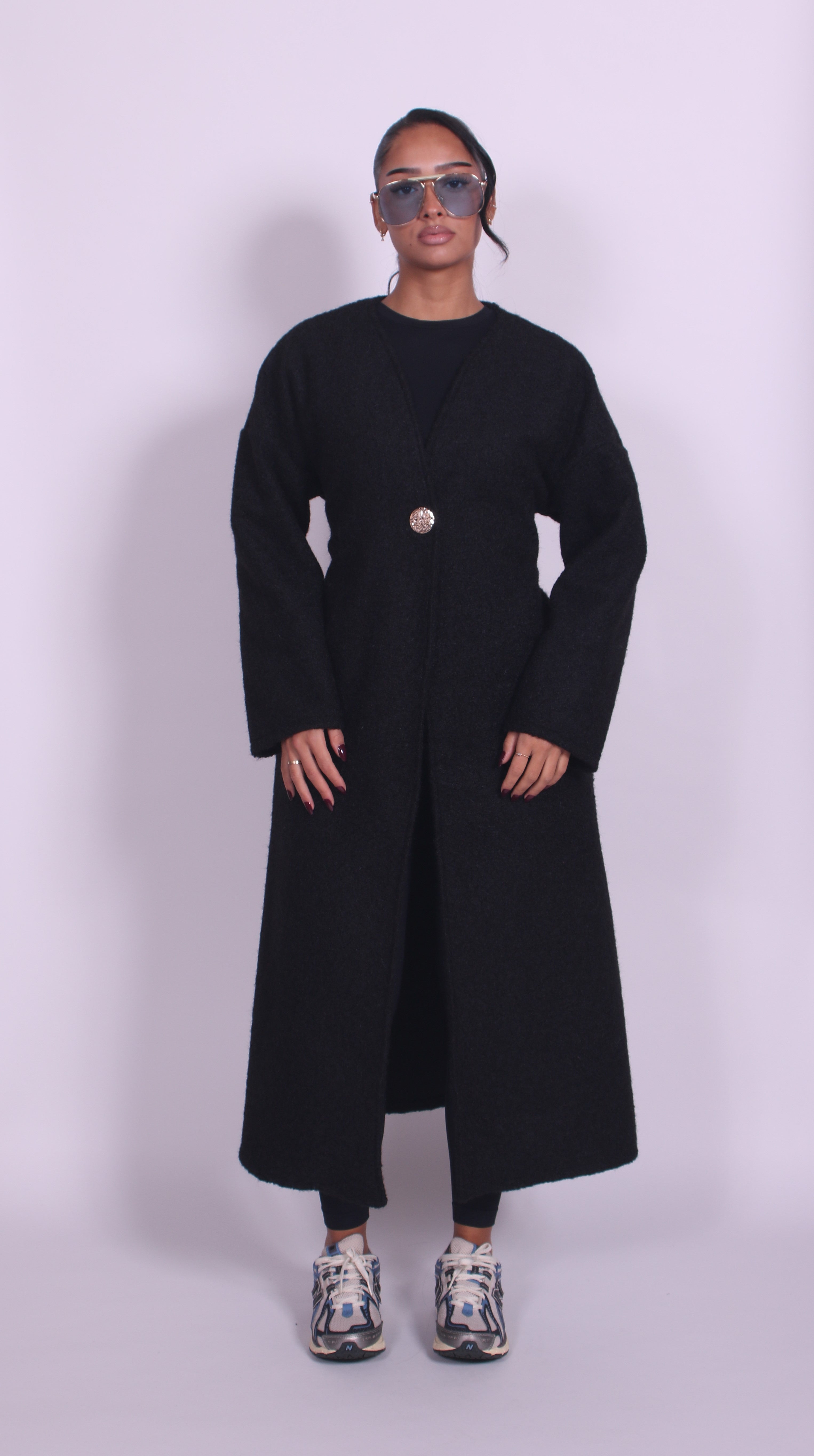 Belle vest Black