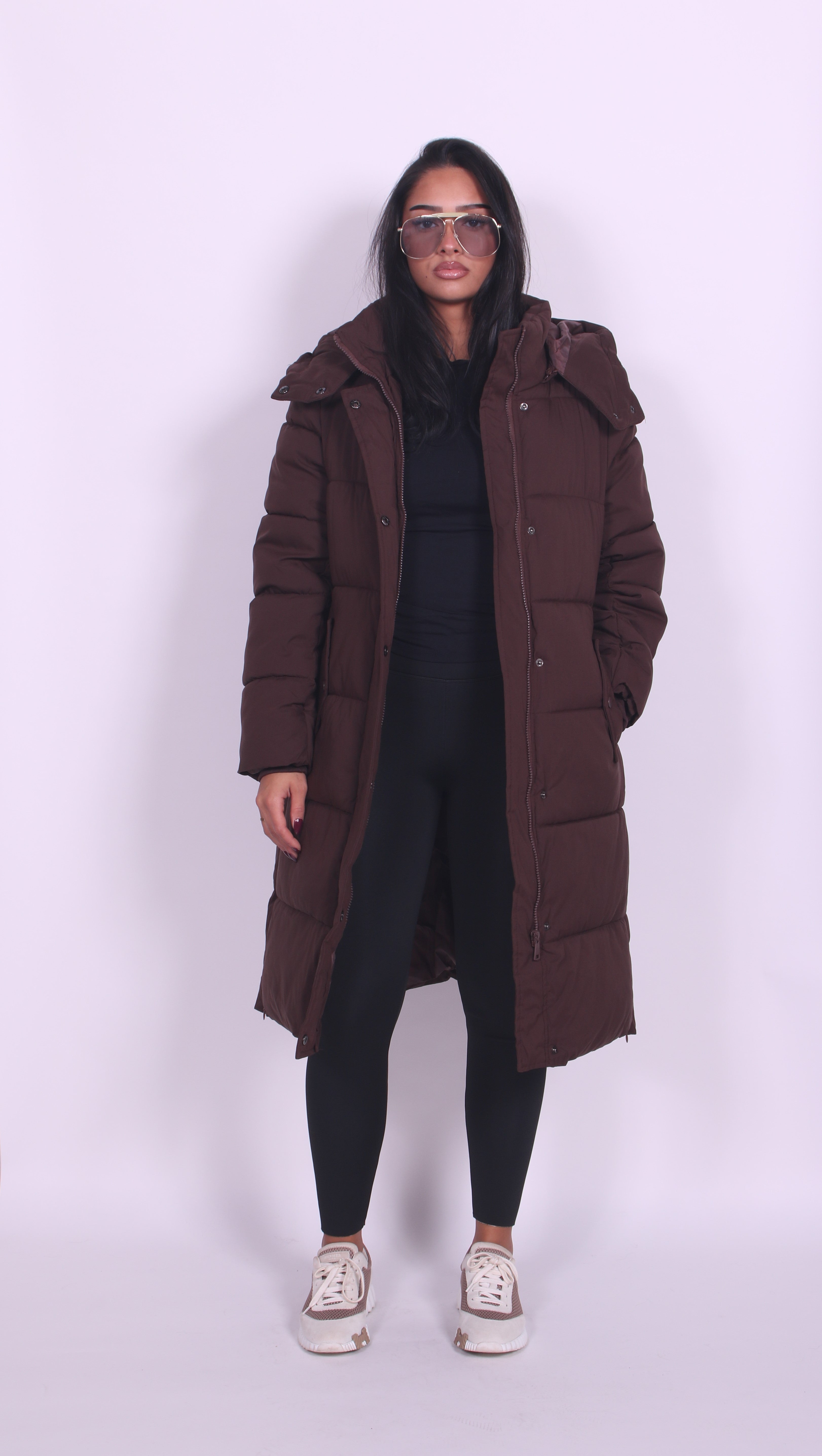 Midline puffer Brown