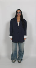 Beau blazer Marine